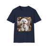 Bichon Frise Friendly Flier | Unisex Dog T-Shirt