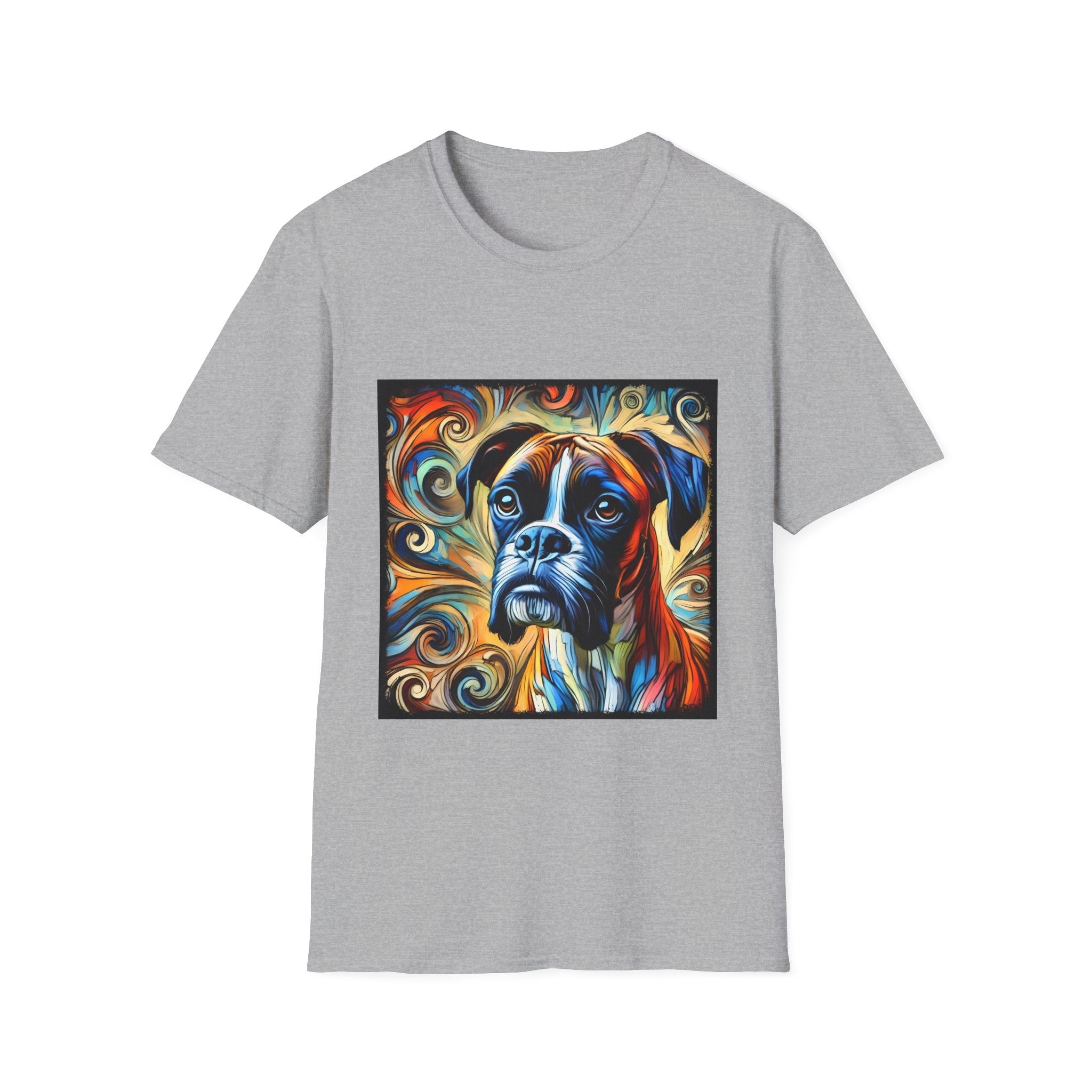 Boxer Warm Swirl | Unisex Dog T-Shirt