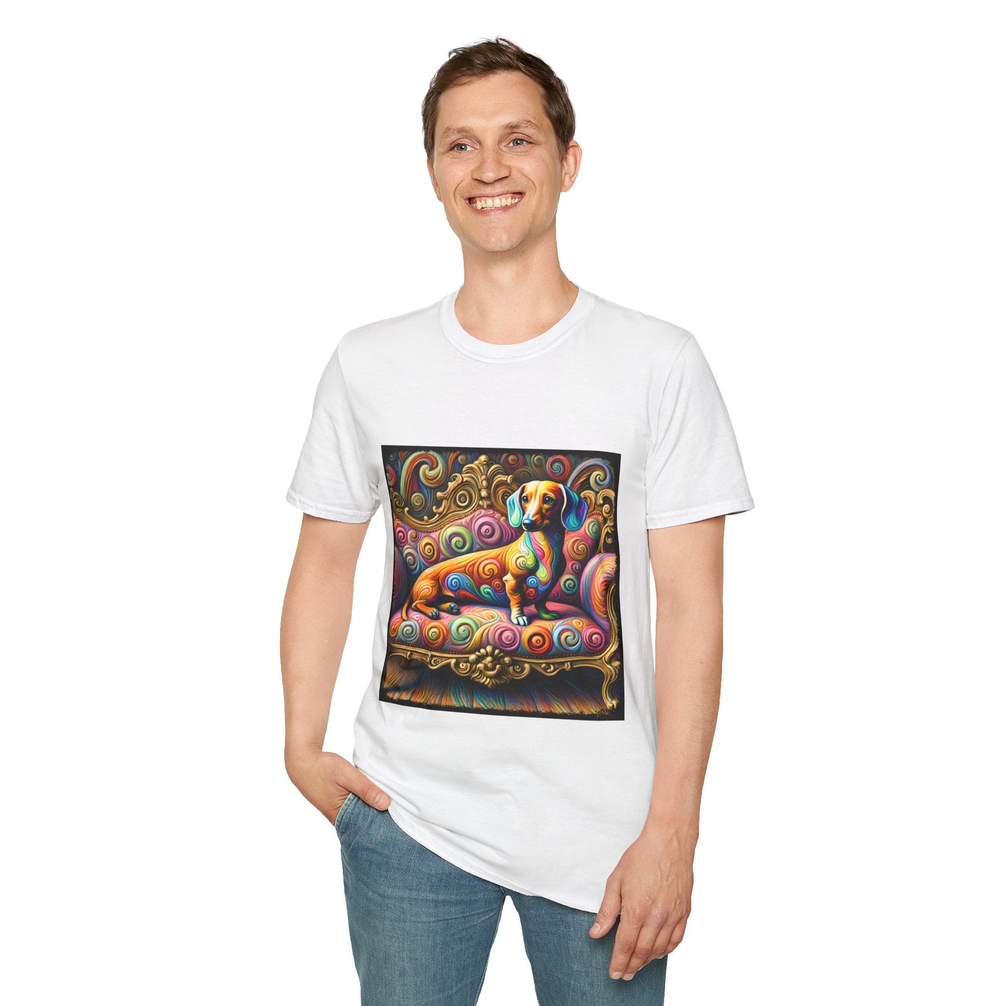 Dachshund Stunning Swirl | Unisex Dog T-Shirt