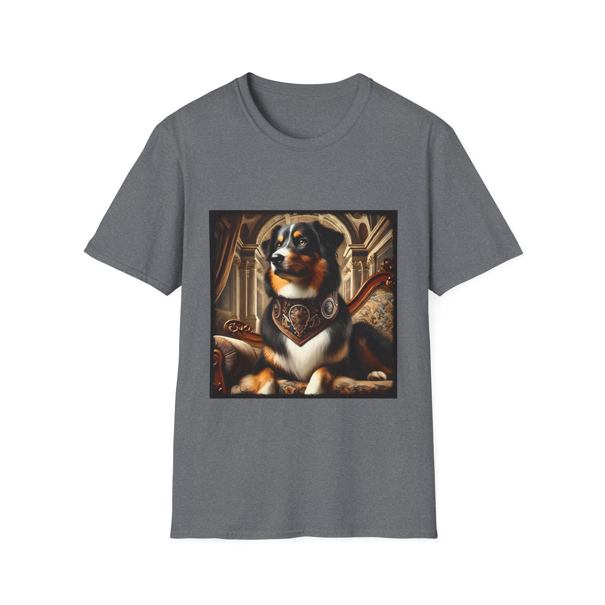 Australian Shepherd Posh Prince | Unisex Dog T-Shirt