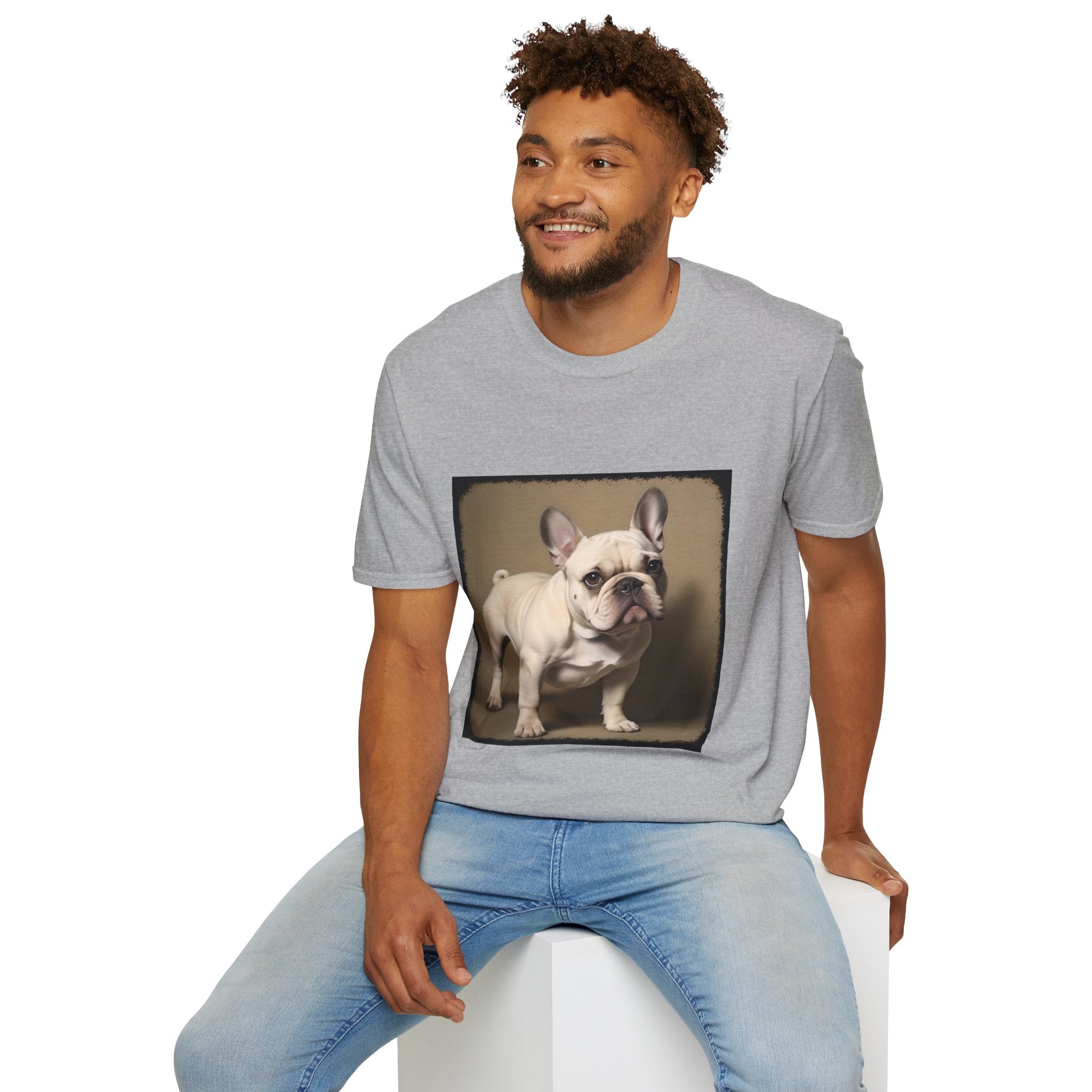 French Bulldog Sweet Portrait | Unisex Dog T-Shirt