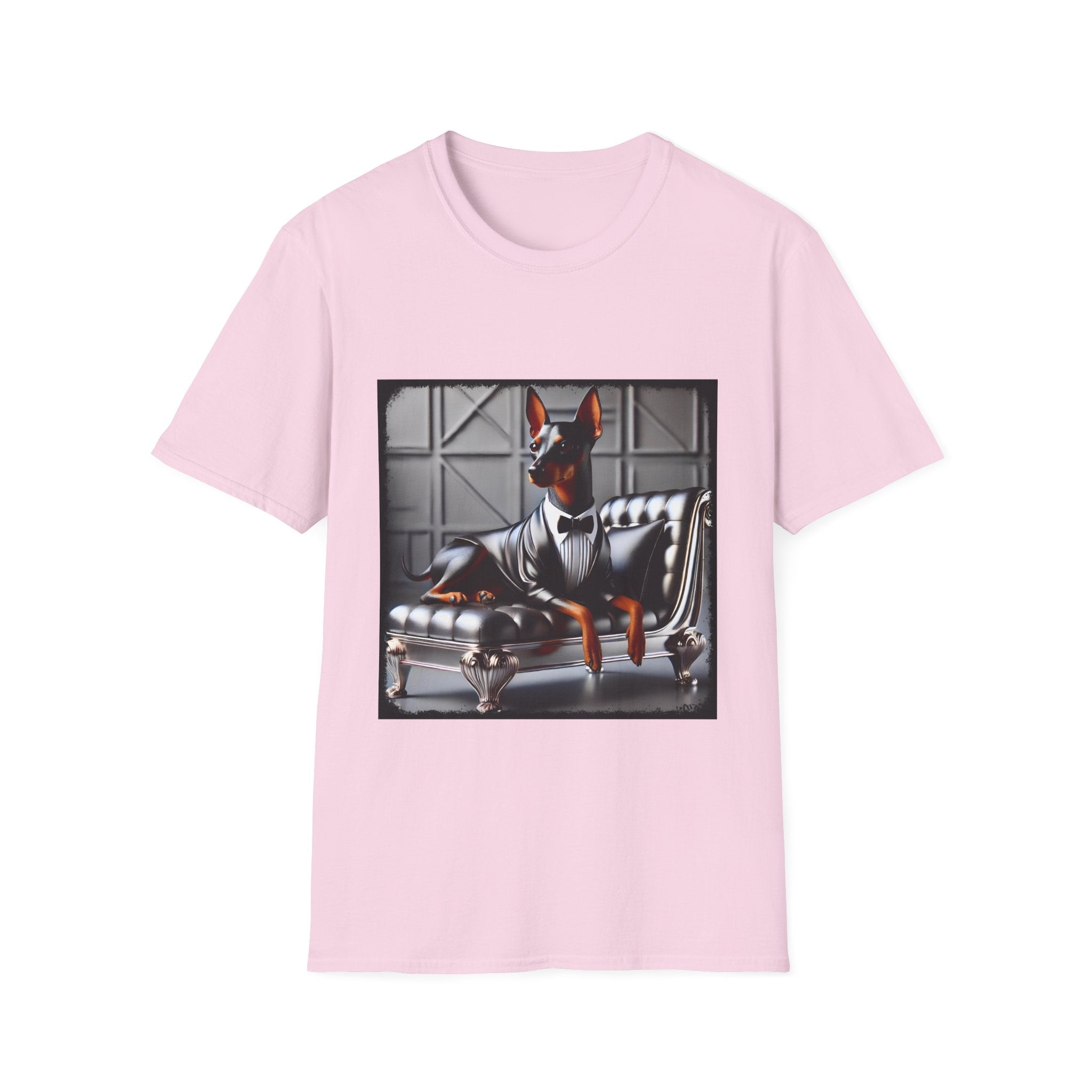 Doberman Pinscher Mini Maven | Unisex Dog T-Shirt