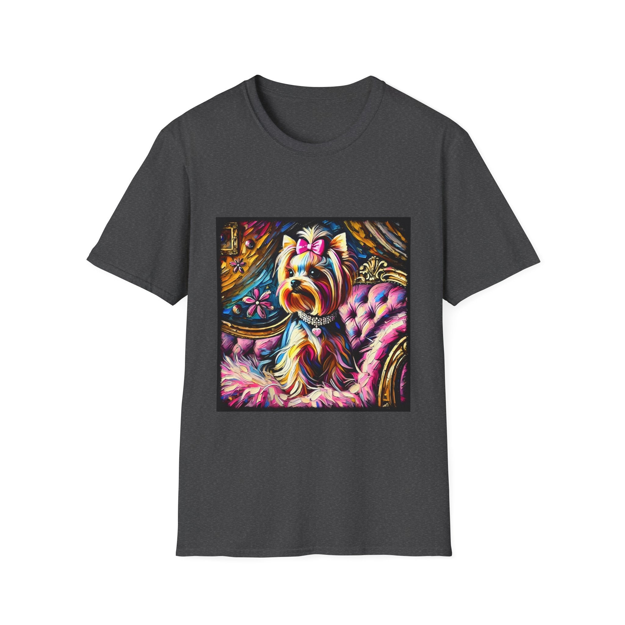 Yorkshire Terrier Pink Classic | Unisex Dog T-Shirt