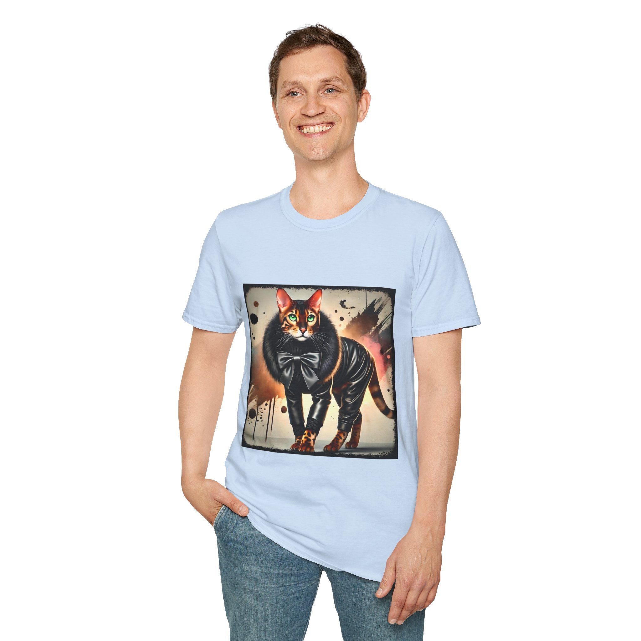 Bengal Cat Bold Muse | Unisex Cat T-Shirt