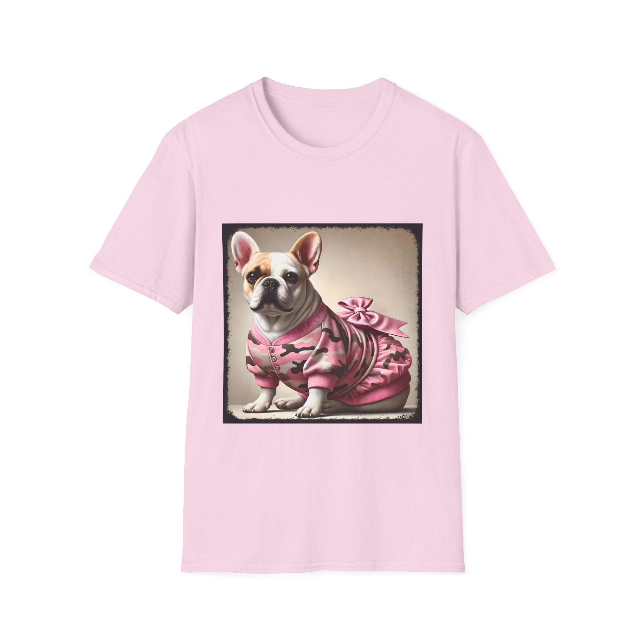 French Bulldog Camo Babygirl | Unisex Dog T-Shirt
