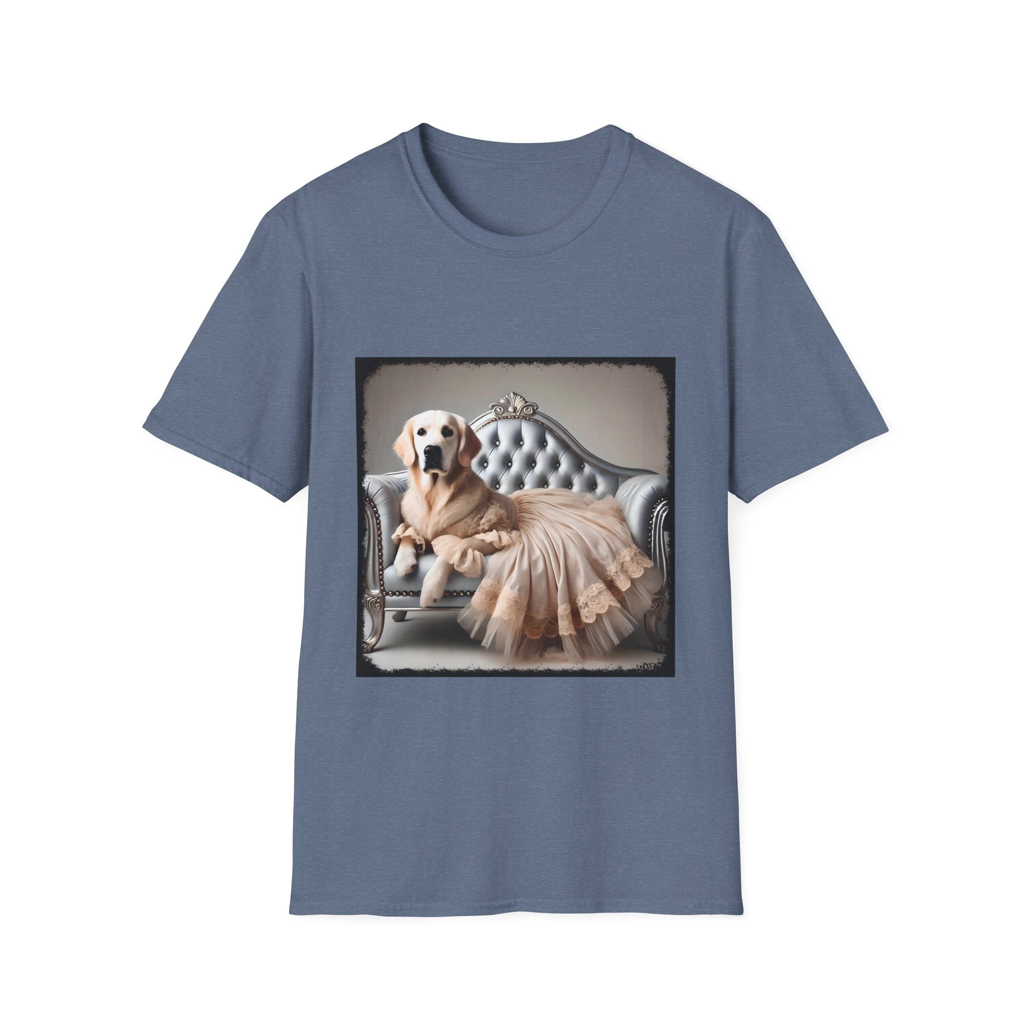 Golden Retriever Elegant Glamour | Unisex Dog T-Shirt