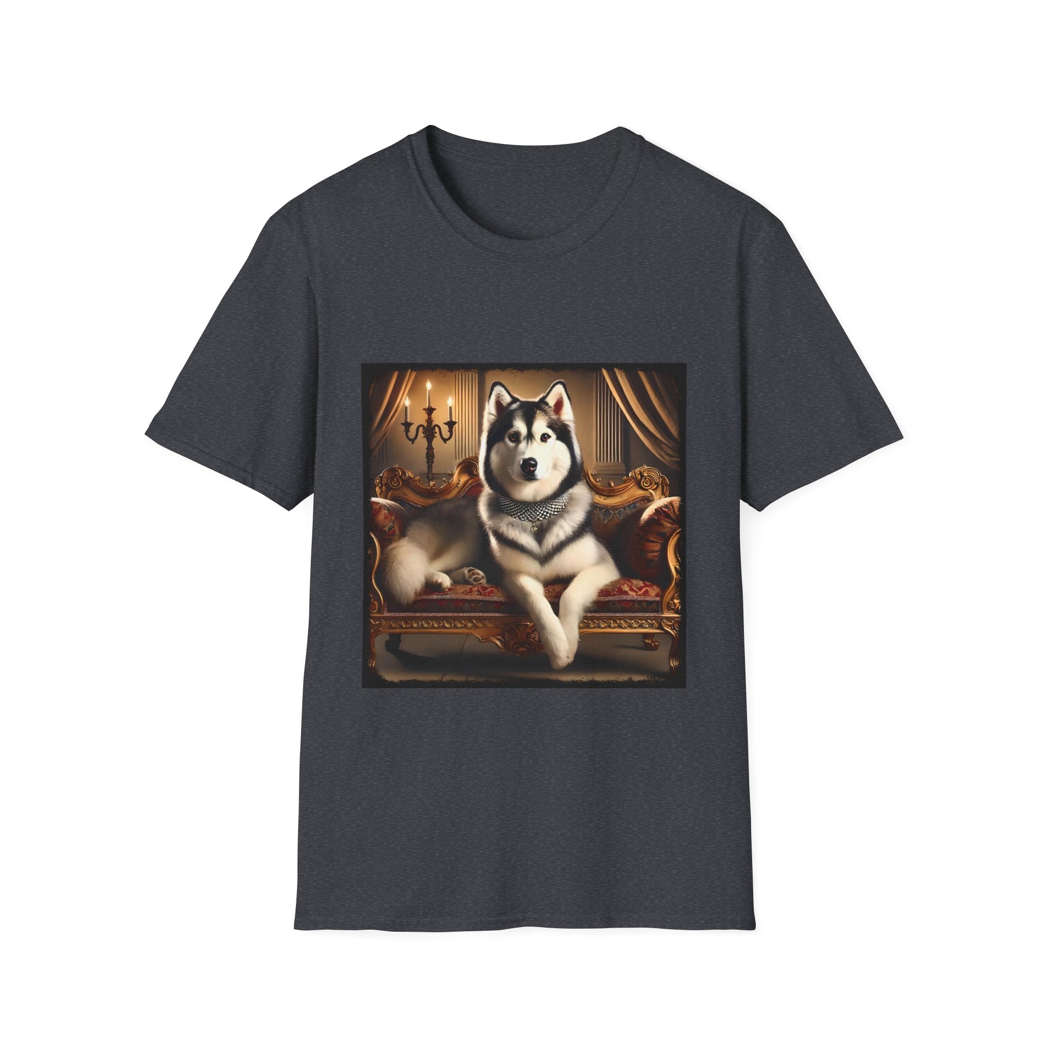 Siberian Husky Poised Princess | Unisex Dog T-Shirt