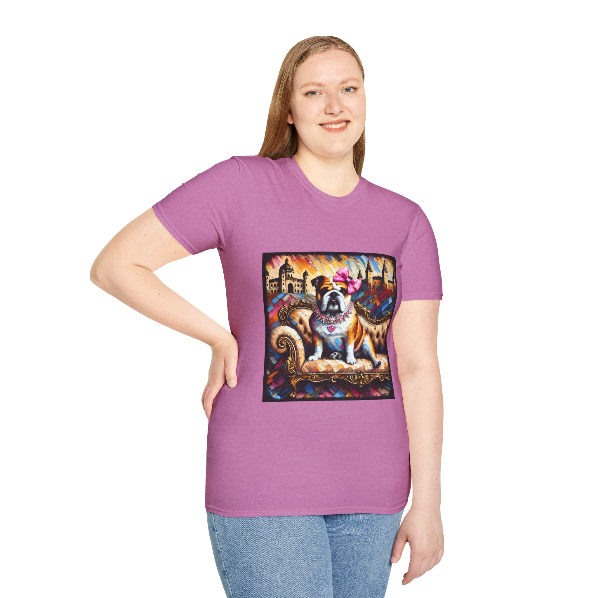 Bulldog Diamond Princess Classic | Unisex Dog T-Shirt