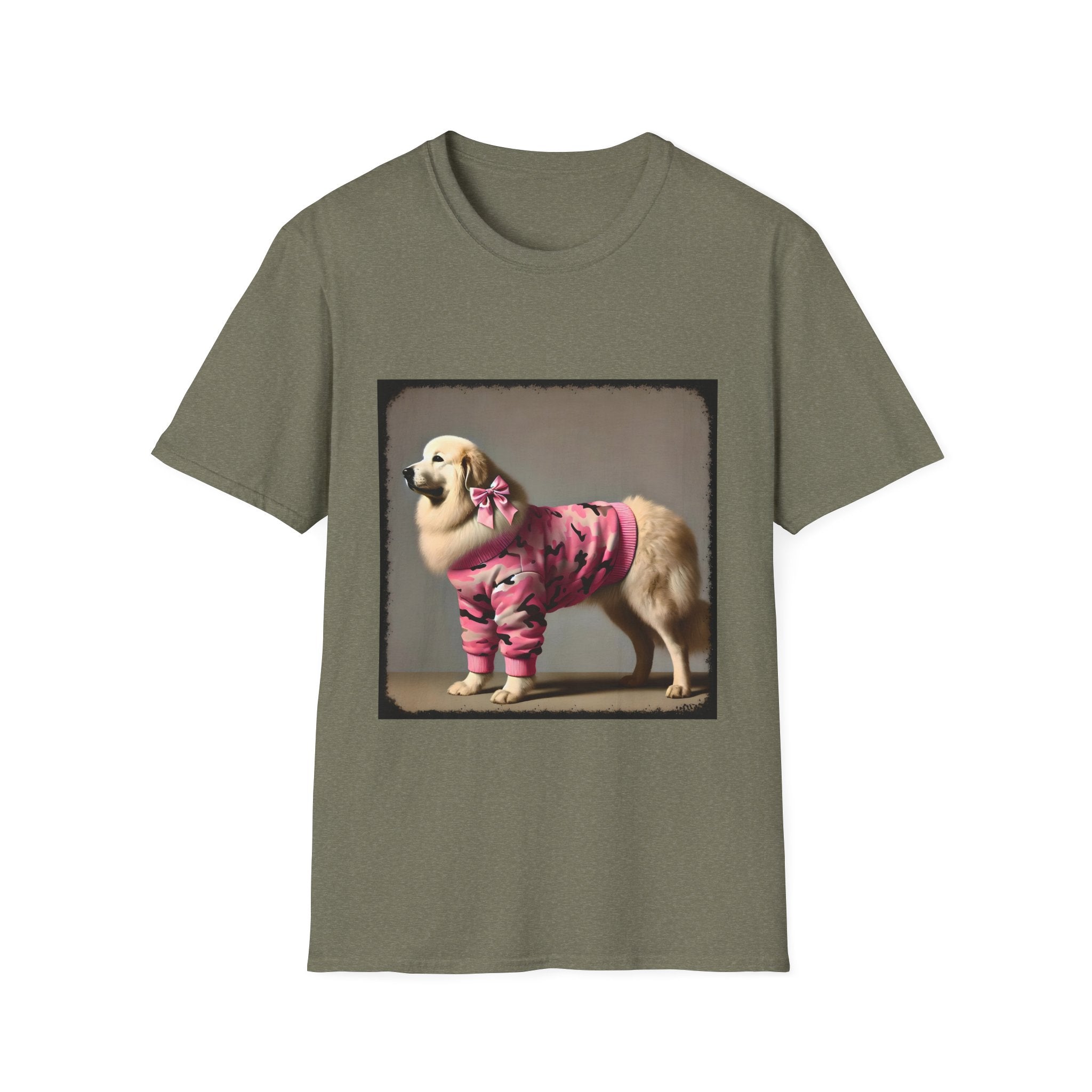 Great Pyrenees Pink Camo Cutie | Unisex Dog T-Shirt