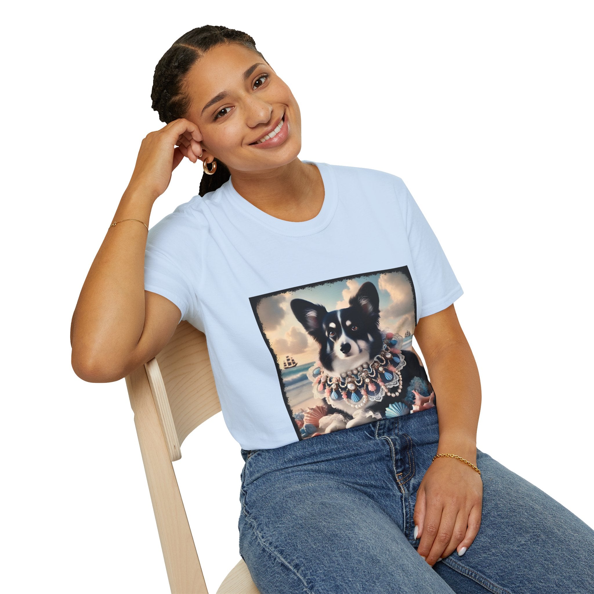 Pembroke Welsh Corgi Saltwater Sweetie | Unisex Dog T-Shirt