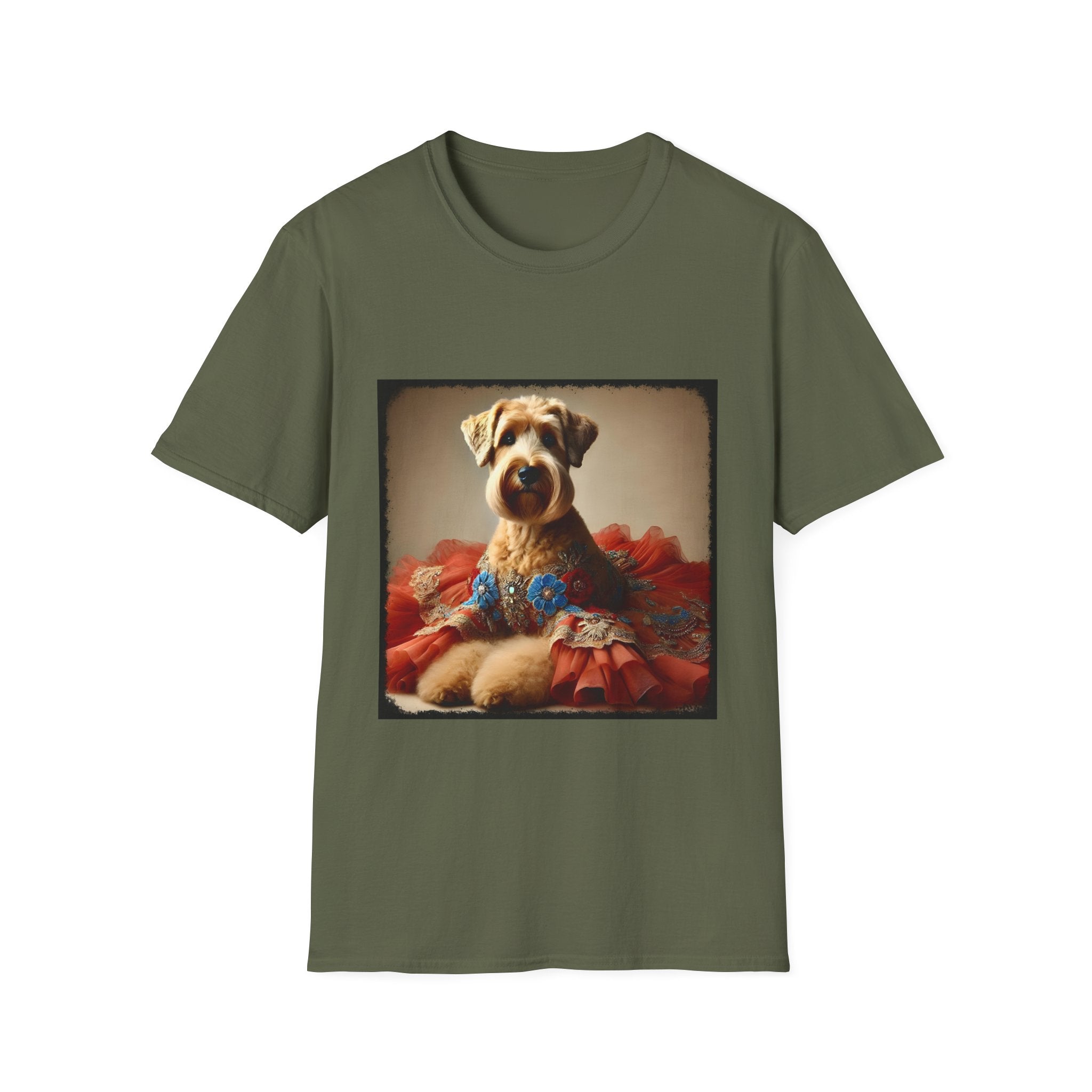 Wheaten Terrier Glitzy Gal | Unisex Dog T-Shirt