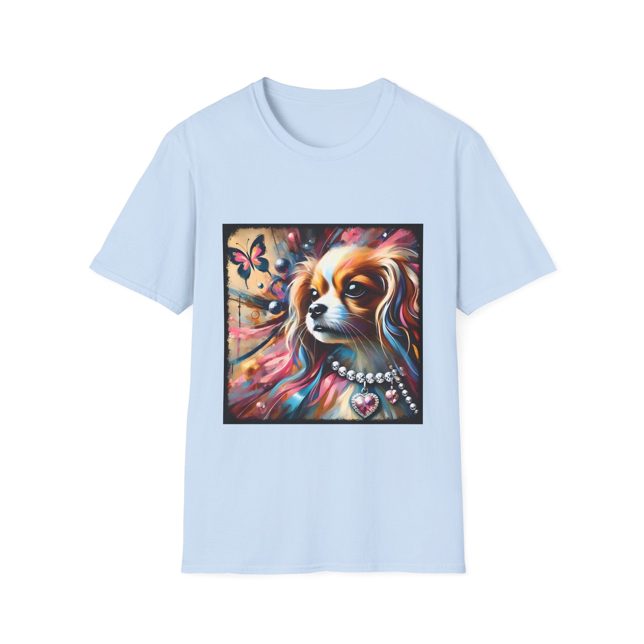 Cavalier King Charles Spaniel Pink Diamond Classic | Unisex Dog T-Shirt