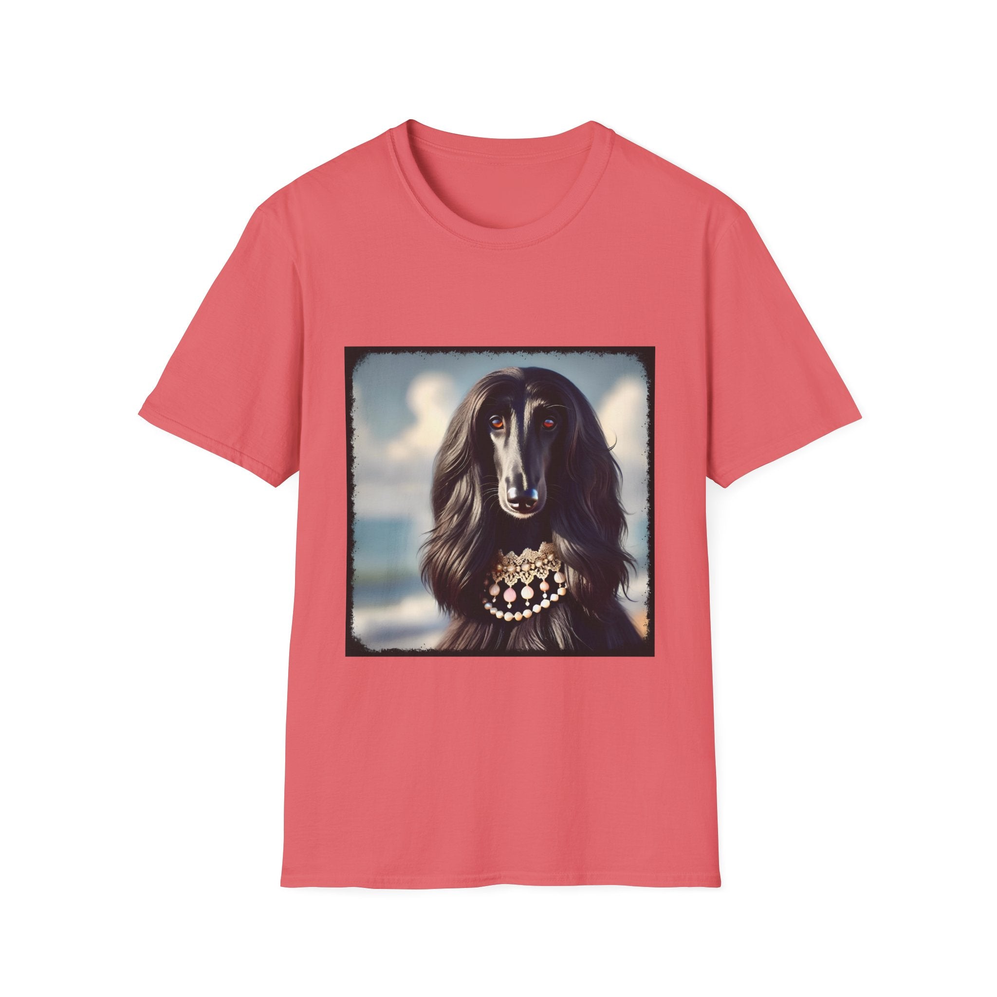 Afghan Hound Beach Bombshell | Unisex Dog T-Shirt