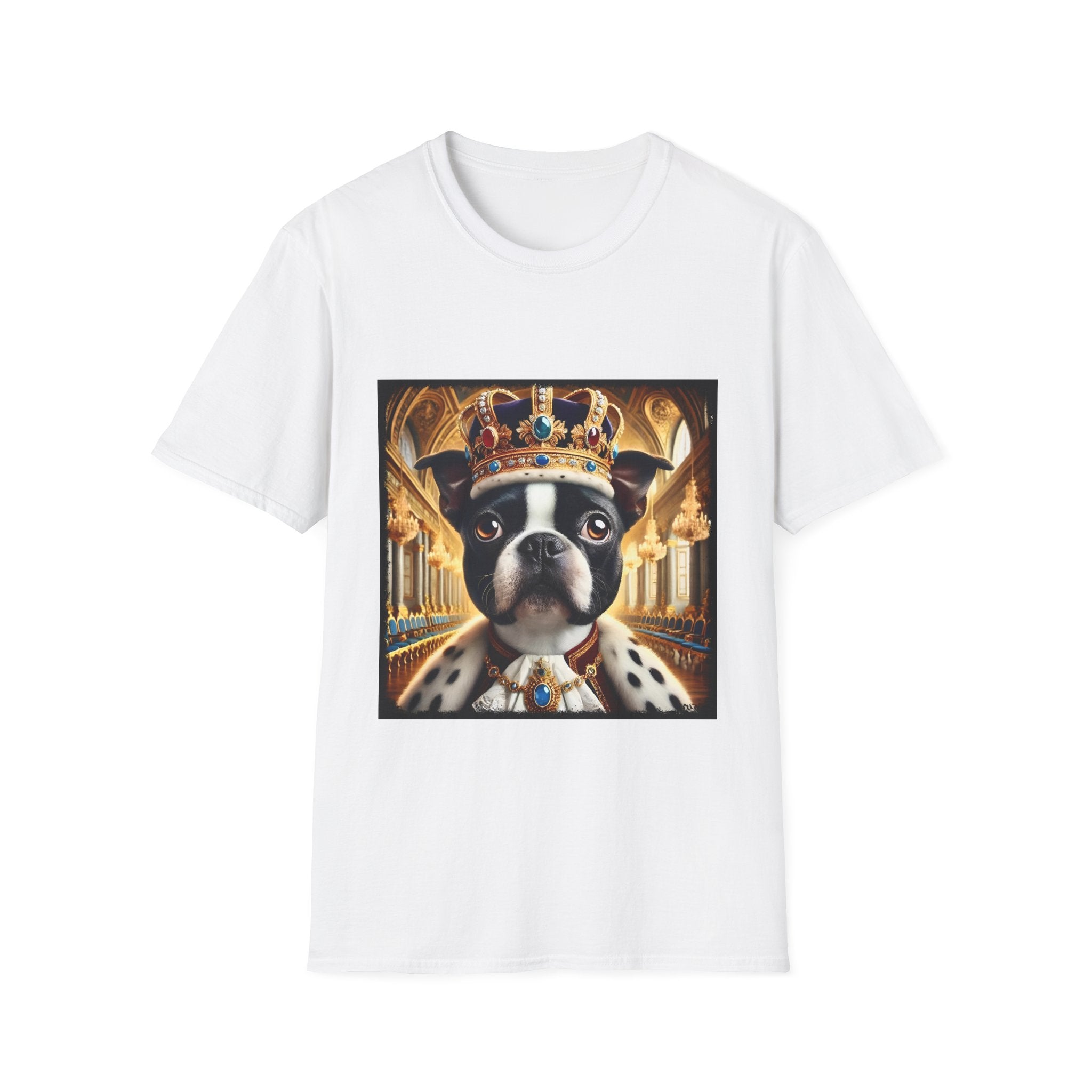 Boston Terrier Mighty Monarch t‑shirt