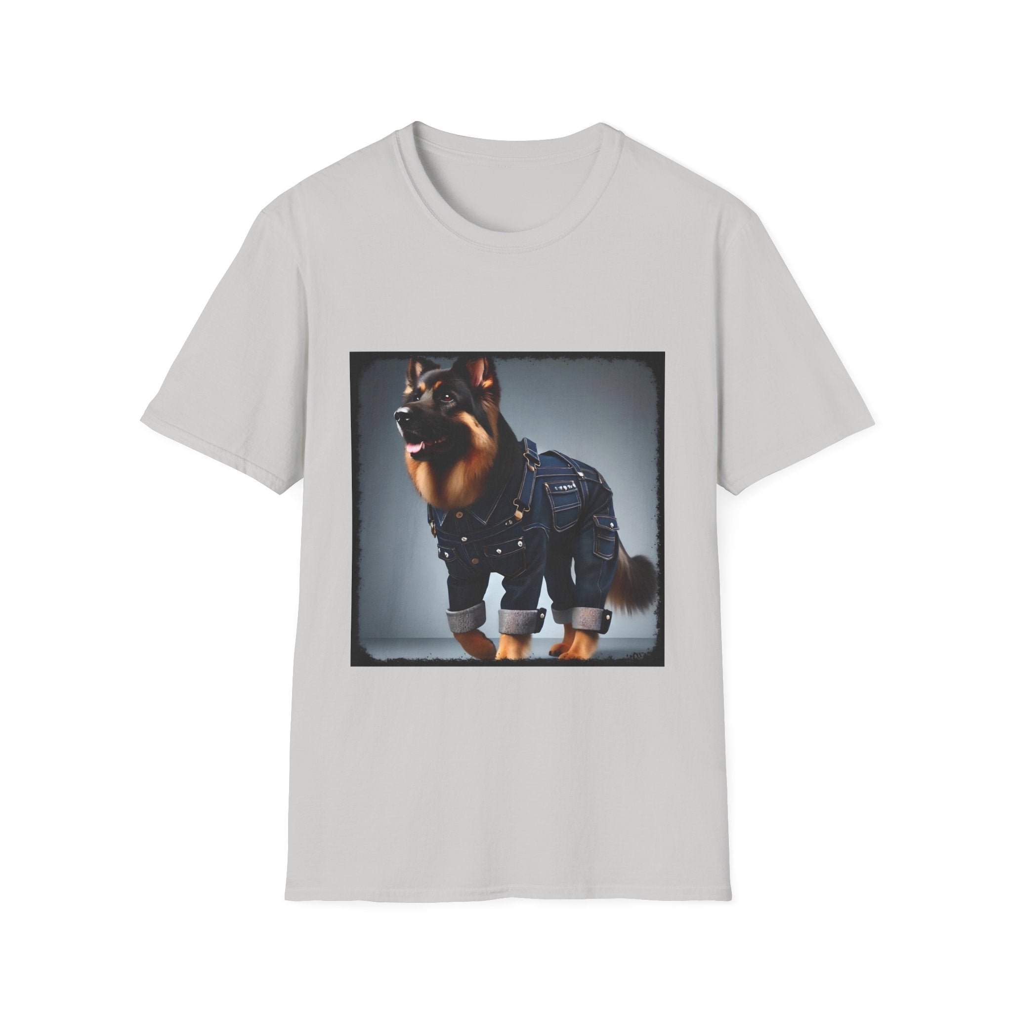 German Shepherd Denim Dream | Unisex Dog T-Shirt