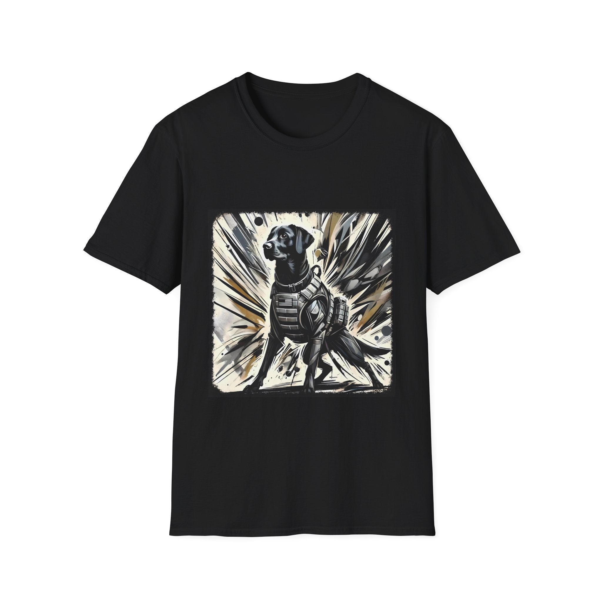 Labrador Retriever Bold Armor Classic | Unisex Dog T-Shirt