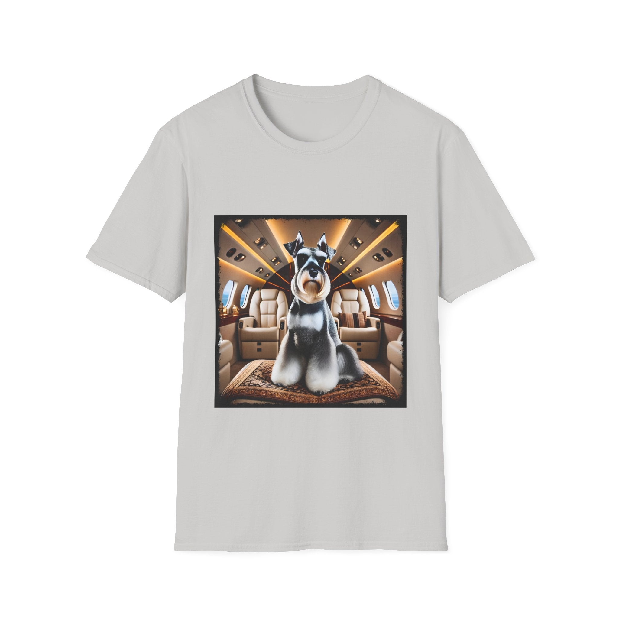 Schnauzer Jet Setter | Unisex Dog T-Shirt
