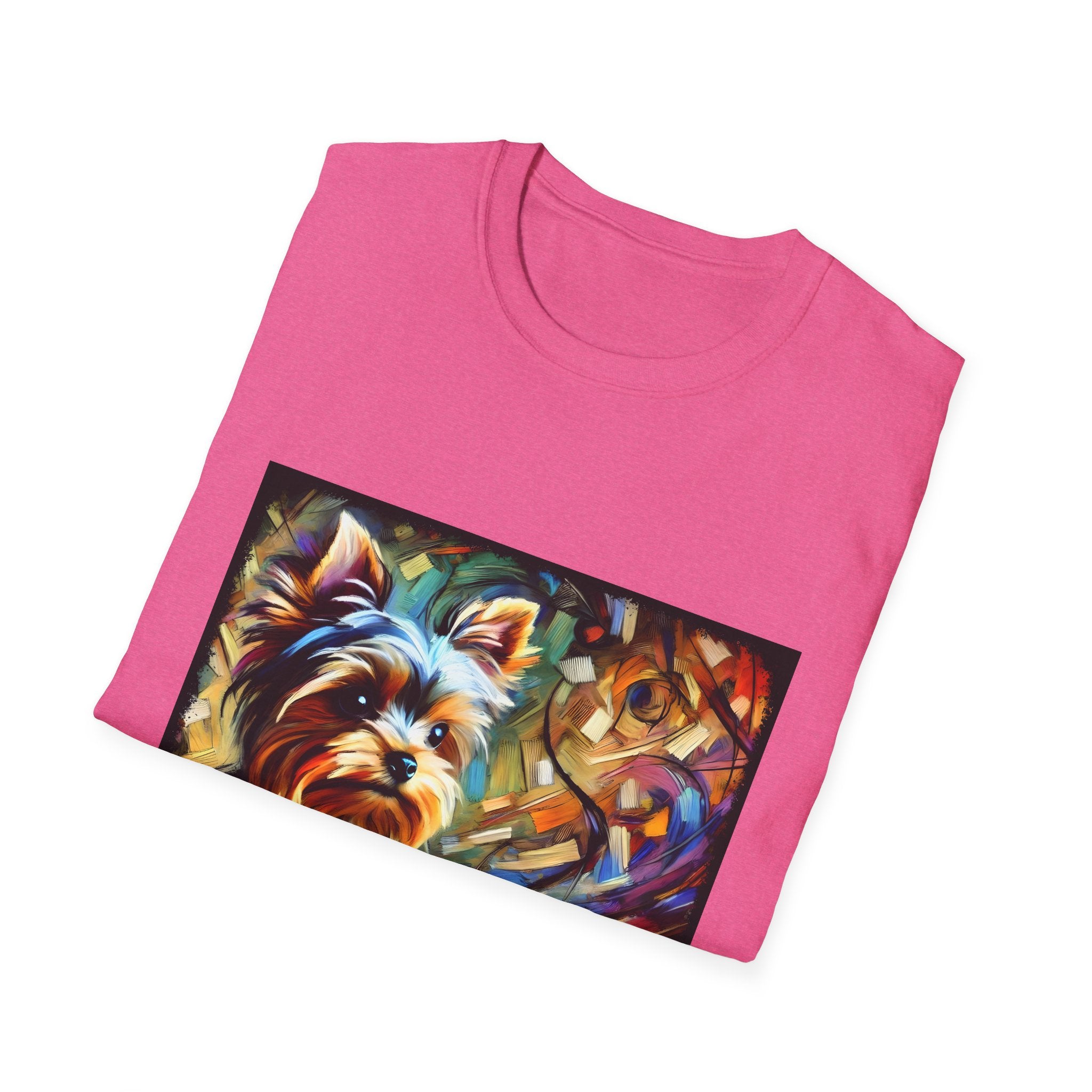 Yorkshire Terrier Multicolored Classic | Unisex Dog T-Shirt