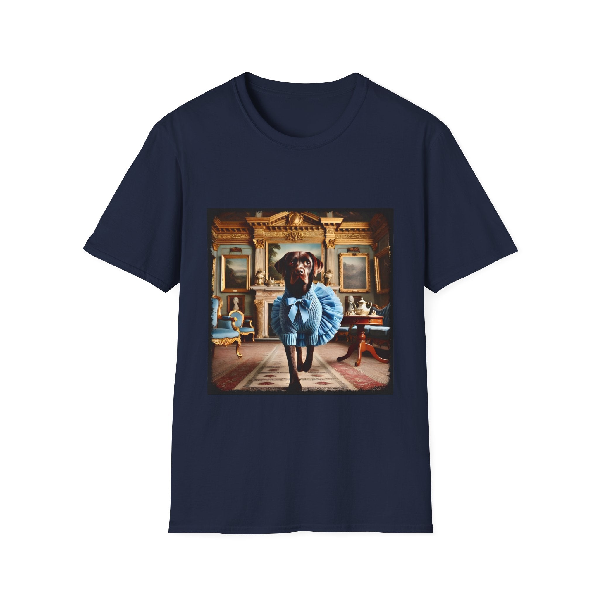 Labrador Retriever Chocolate Posh | Unisex Dog T-Shirt