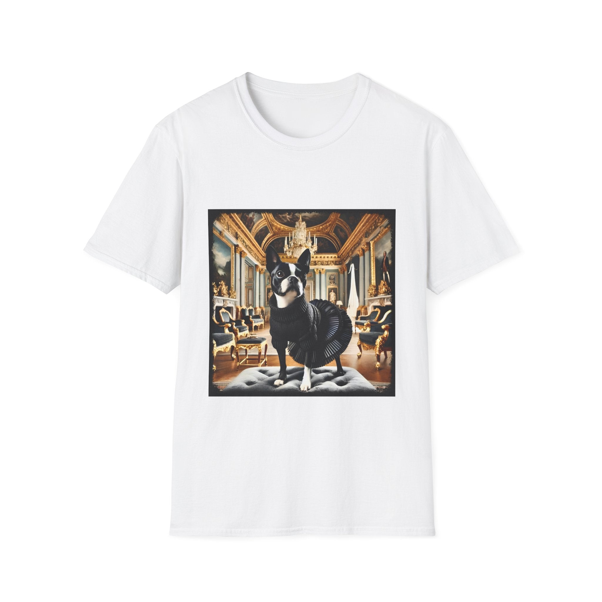Boston Terrier Priveleged Pup | Unisex Dog T-Shirt
