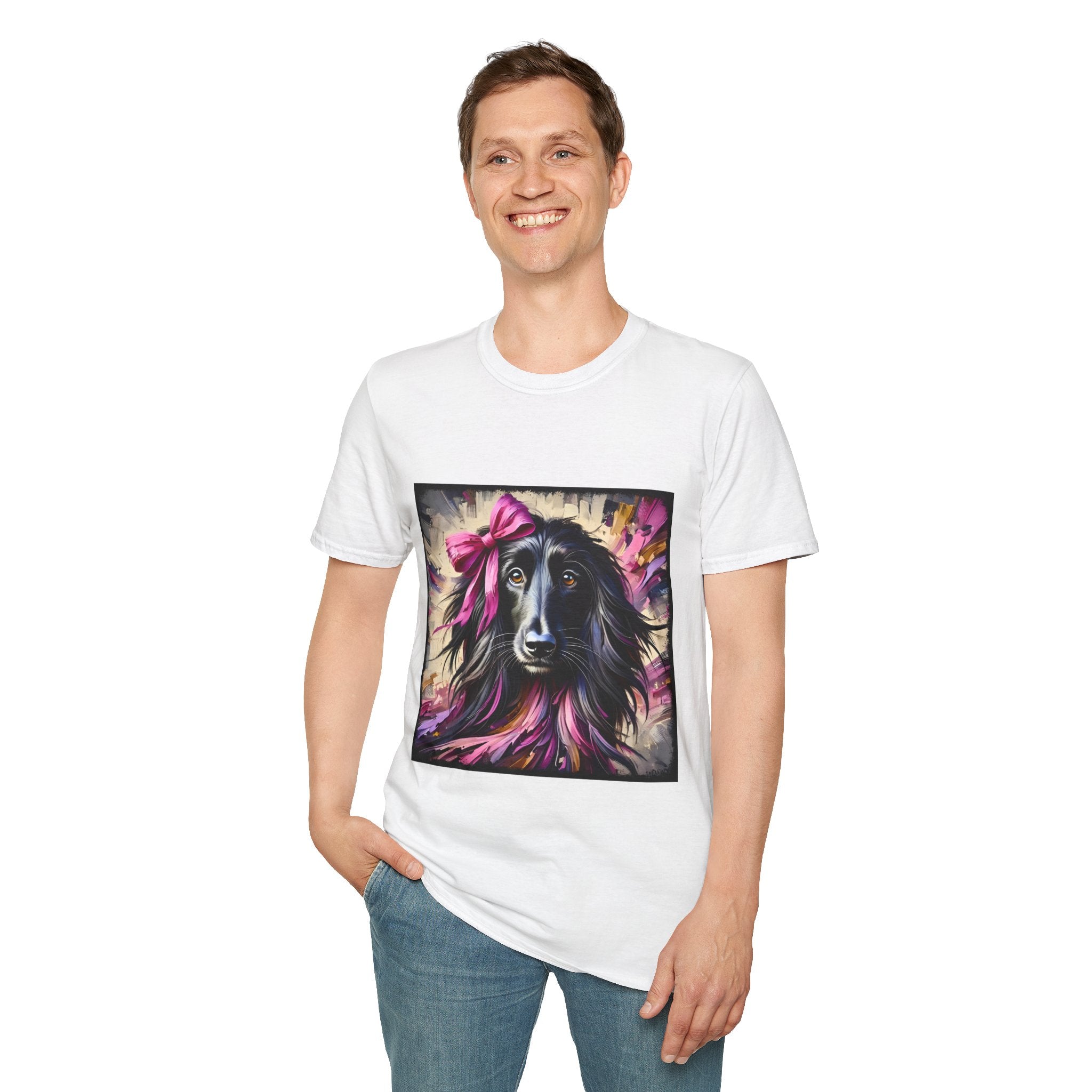 Afghan Hound Bold Classic | Unisex Dog T-Shirt