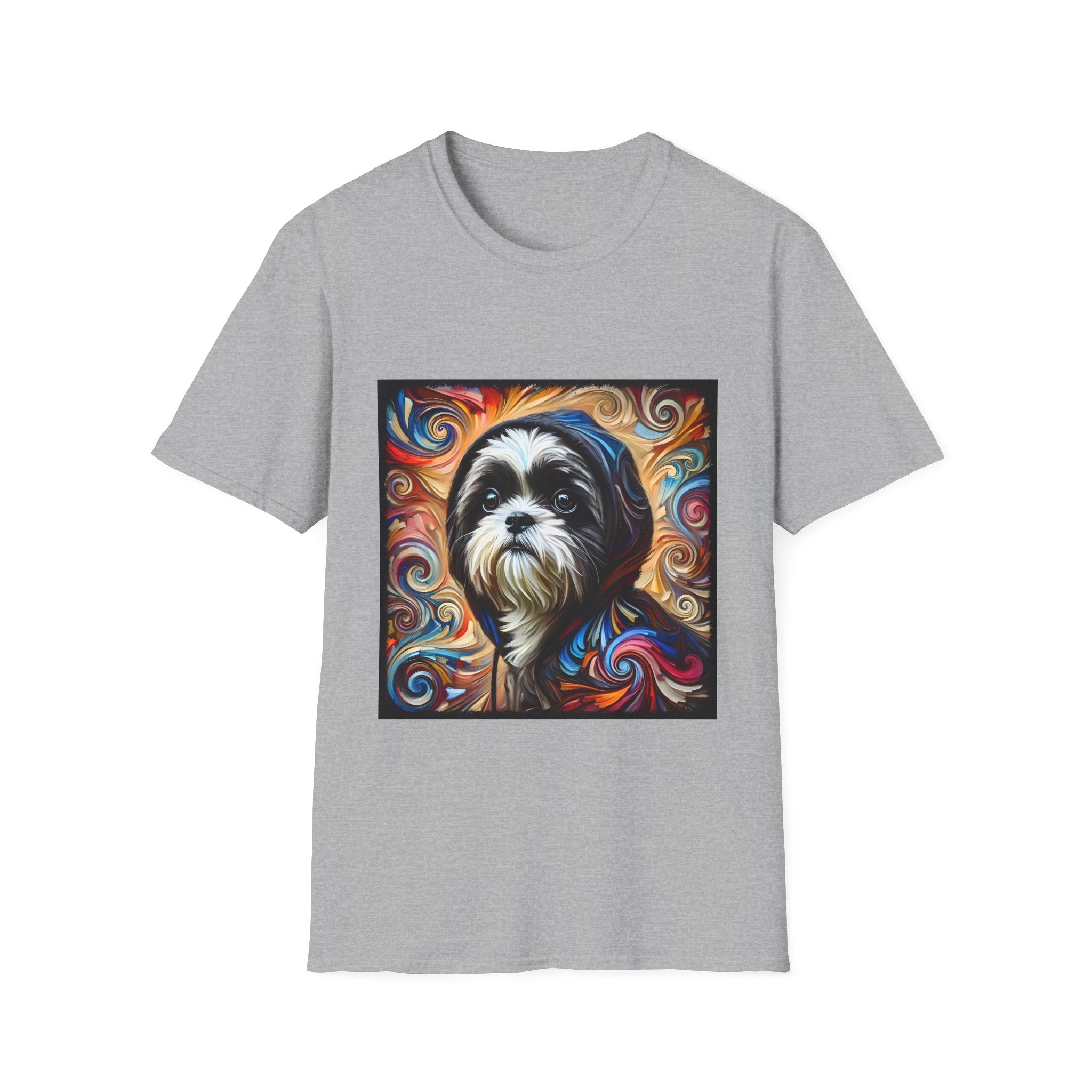 Shih Tzu Hoodie Swirl |  Unisex Dog T-Shirt