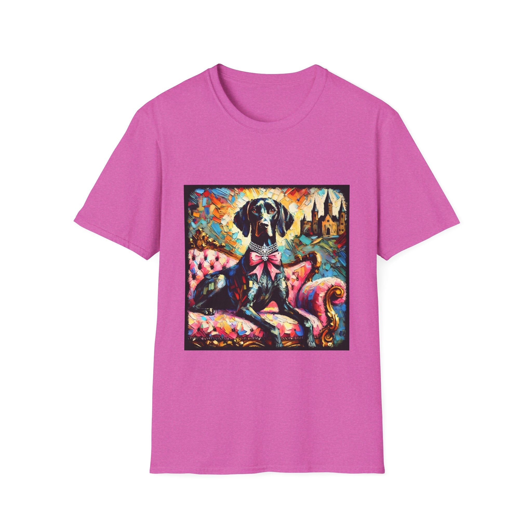 German Shorthaired Pointer Diamond Princess Classic II | Unisex Dog T-Shirt