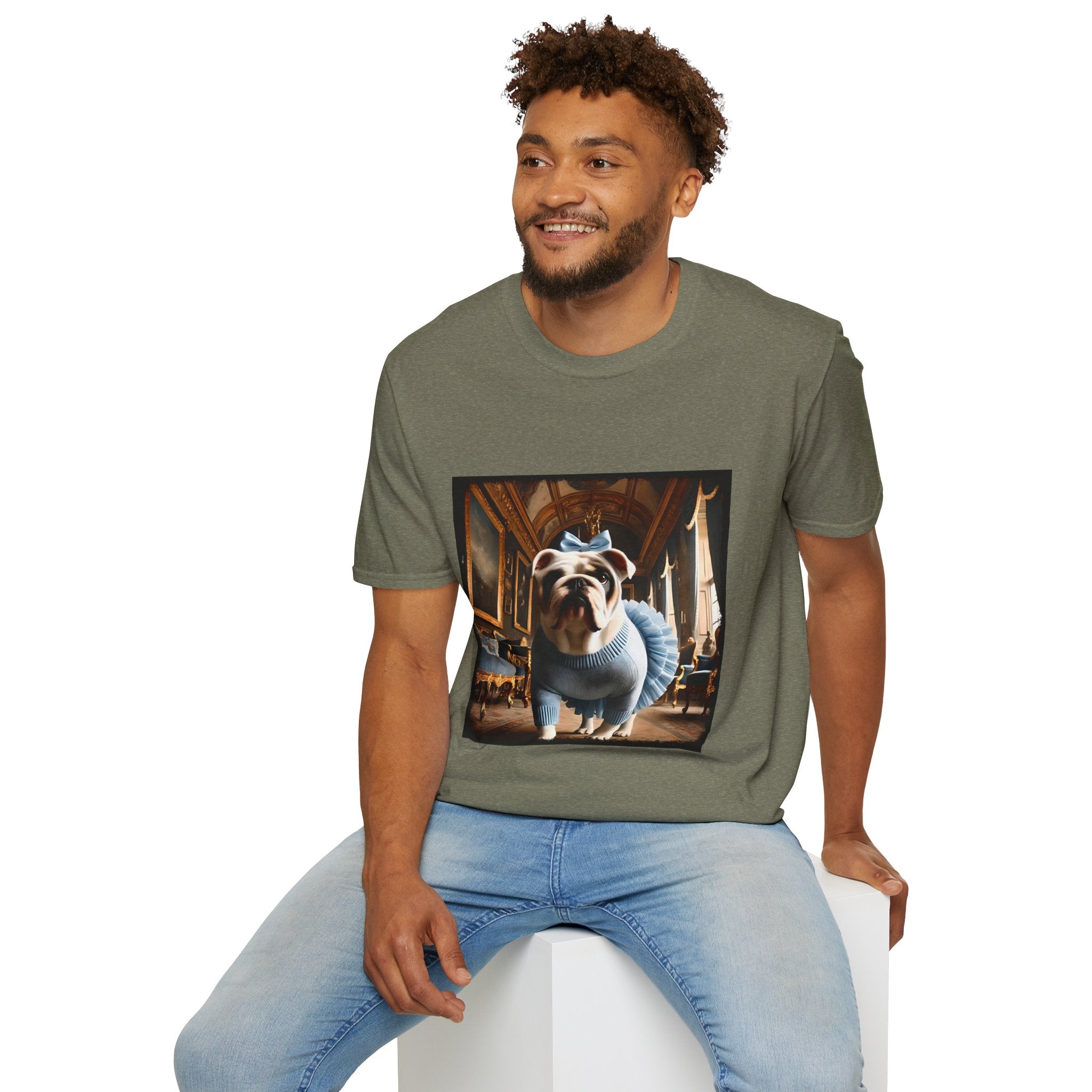 Bulldog Runway Rebel | Unisex Dog T-Shirt