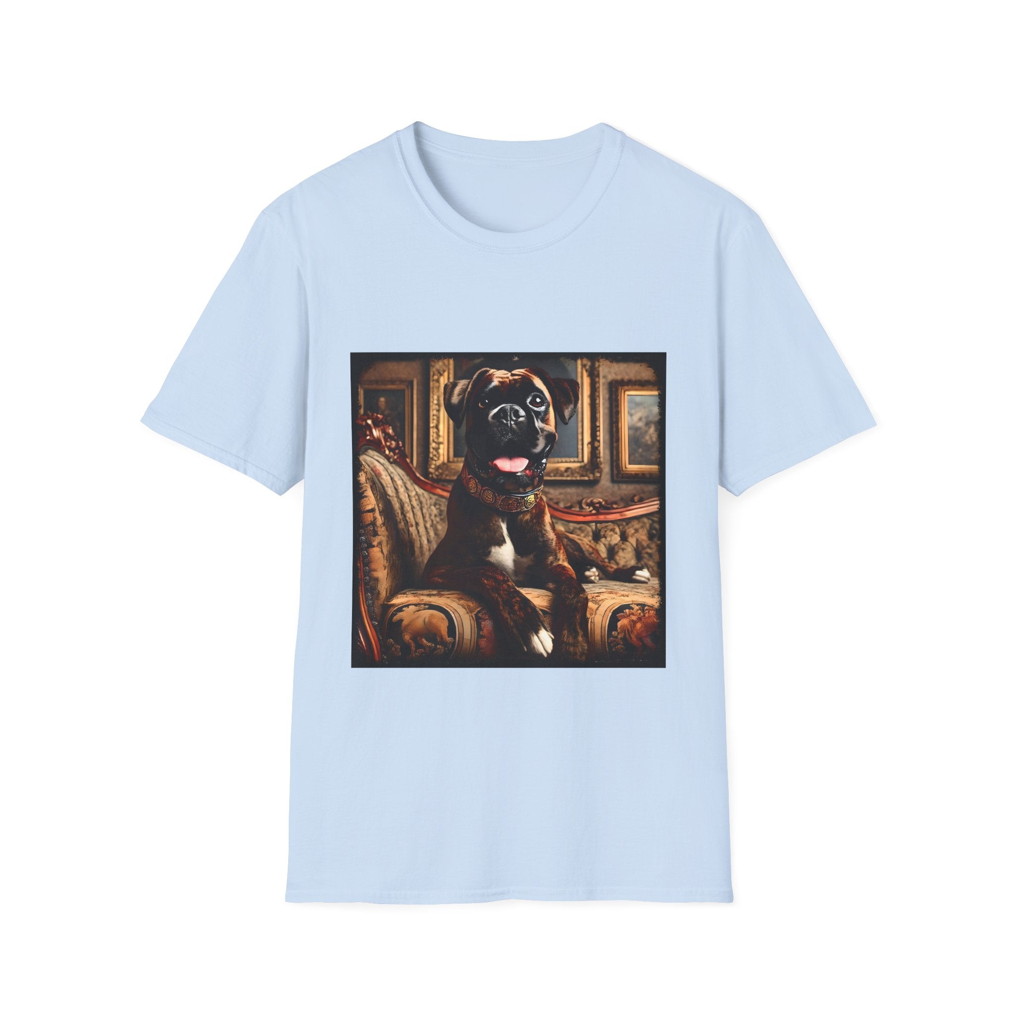 Boxer Happy Regal | Unisex Dog T-Shirt