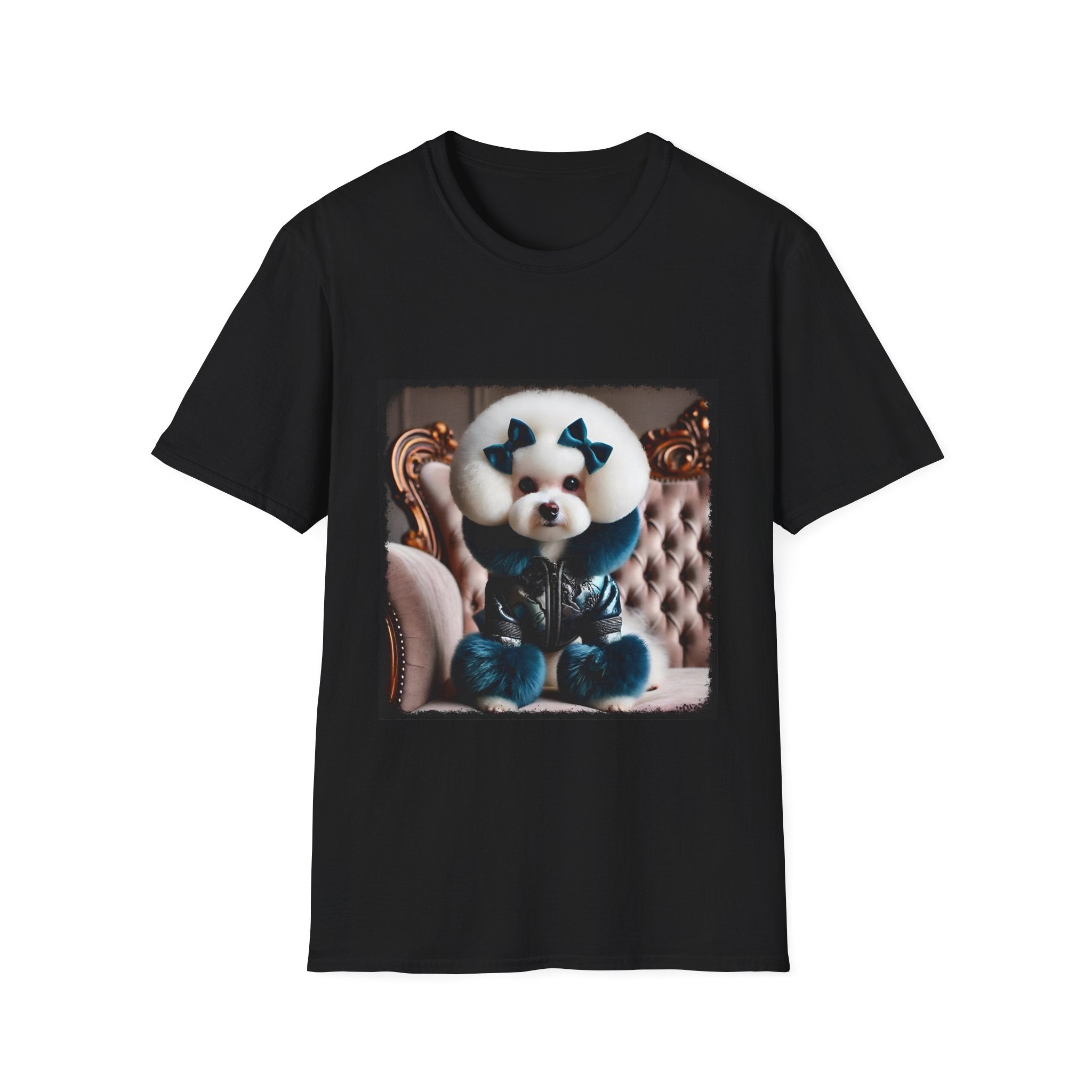 Bichon Frise Posh Pawfluencer | Unisex Dog T-Shirt