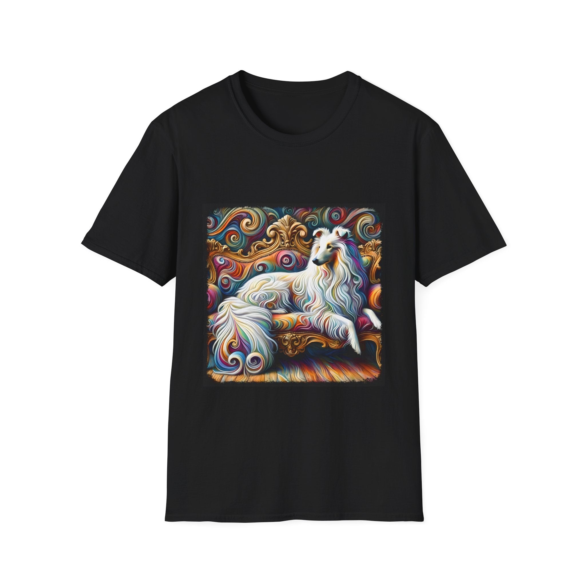 Collie Divine Swirl | Unisex Dog T-Shirt