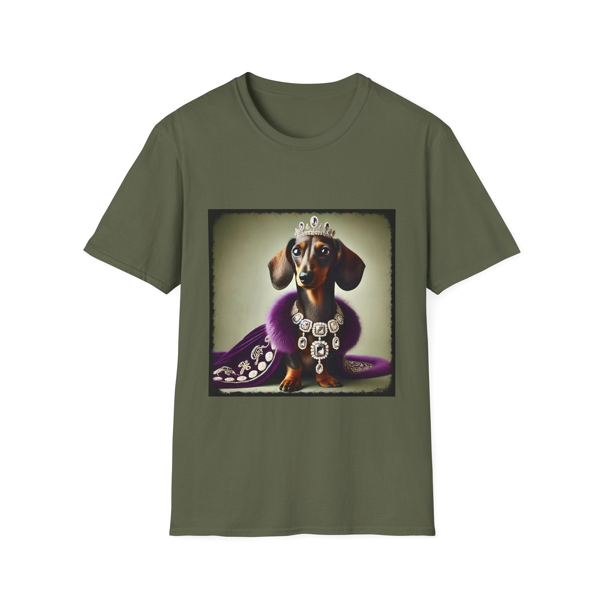 Dachshund Shrinking Violet | Unisex Dog T-Shirt