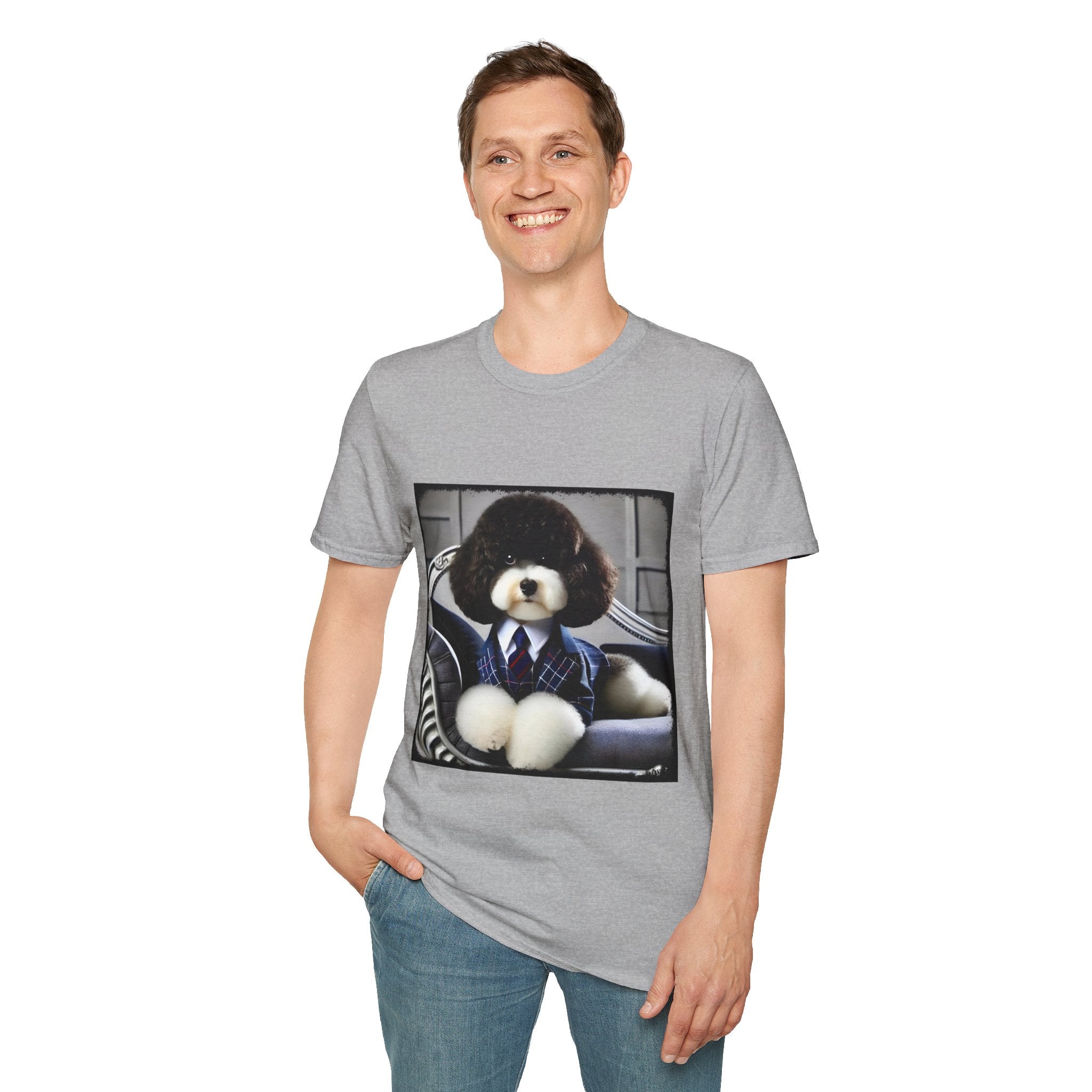 Poodle Dapper Dude| Unisex Dog T-Shirt