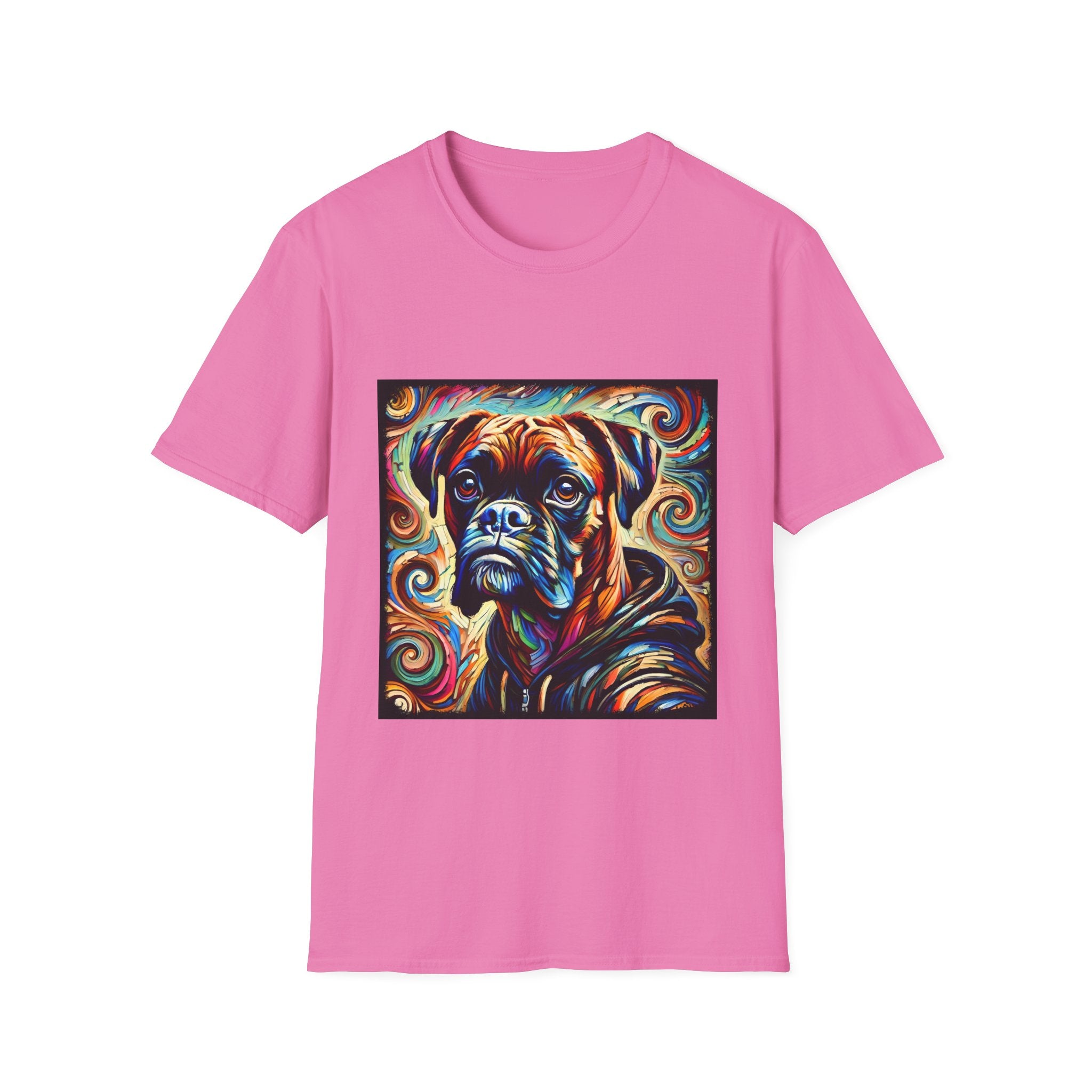 Boxer Relaxed Swirl | Unisex Dog T-Shirt