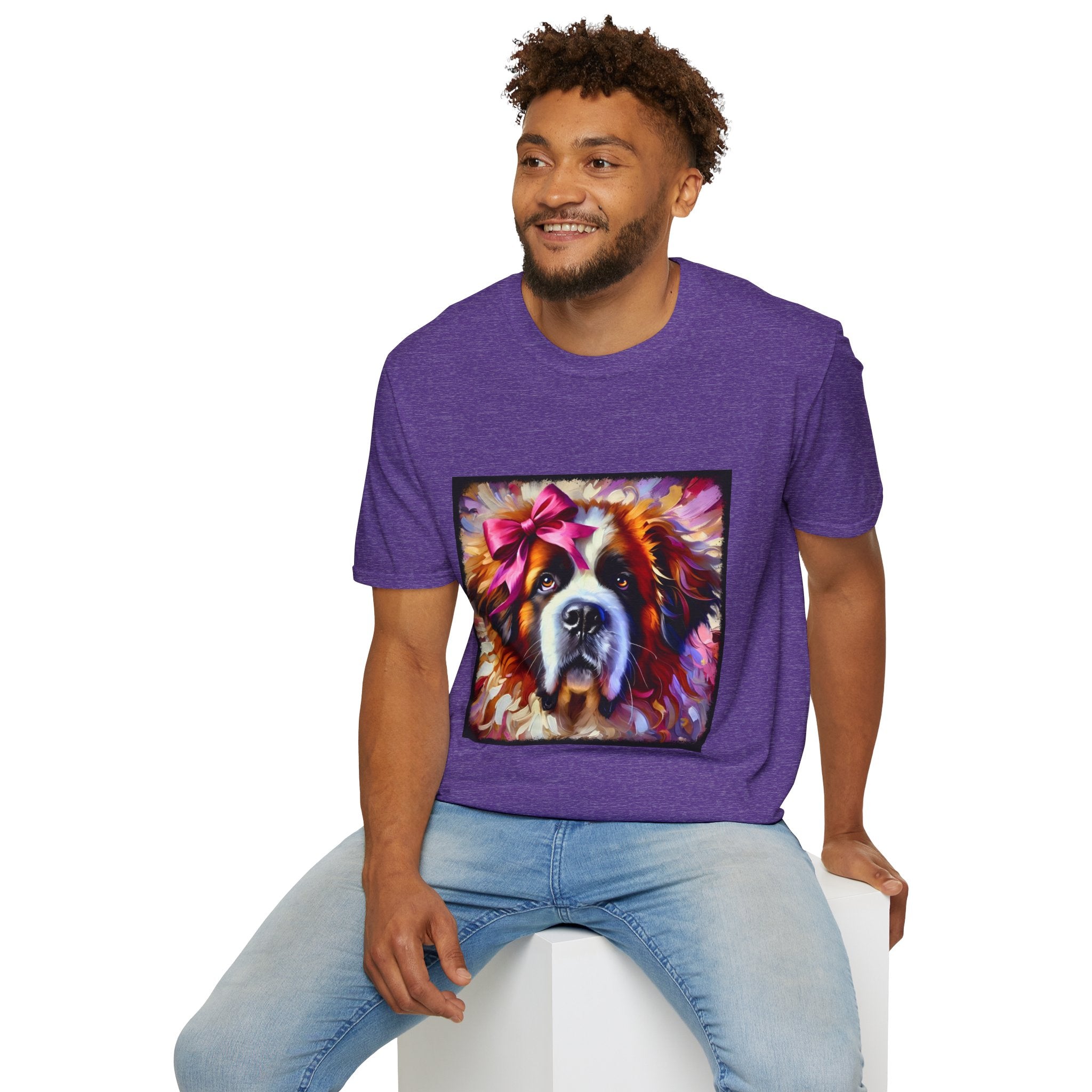 Saint Bernard Stunning Classic | Unisex Dog T-Shirt
