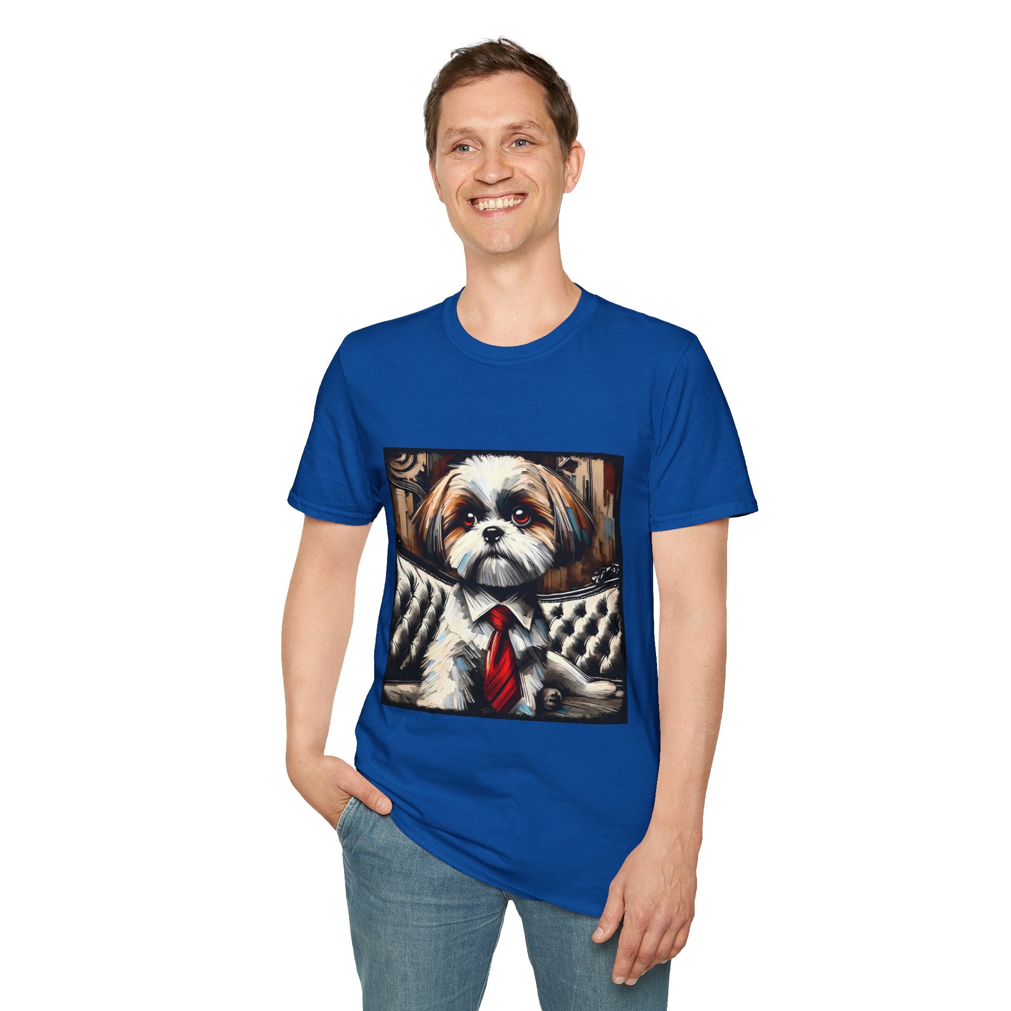 Shih Tzu Distinguished Gentleman |  Unisex Dog T-Shirt