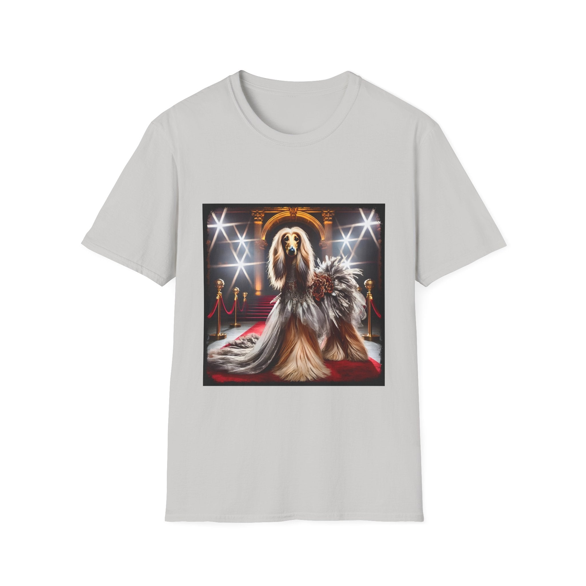 Afghan Hound Spotlight Siren | Unisex Dog T-Shirt