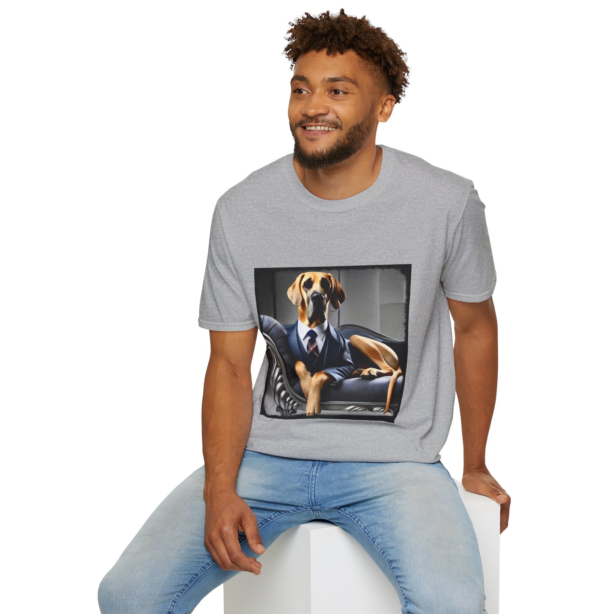 Great Dane Sharp Gent | Unisex Dog T-Shirt