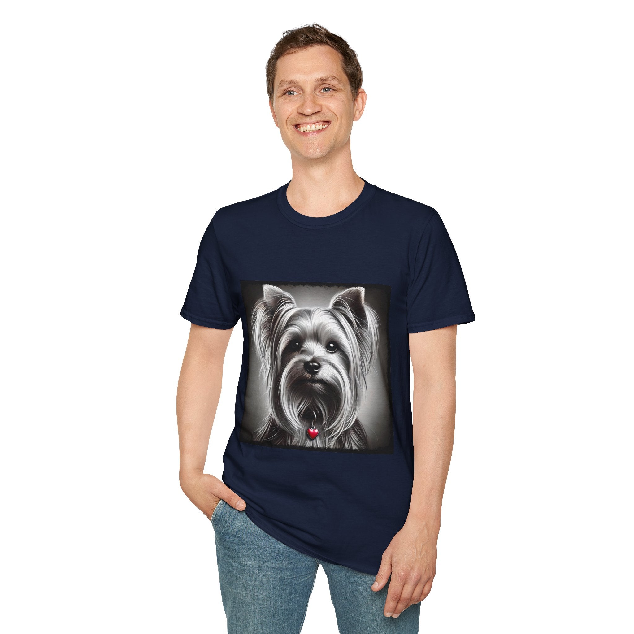 Yorkshire Terrier Heartthrob | Unisex Dog T-Shirt