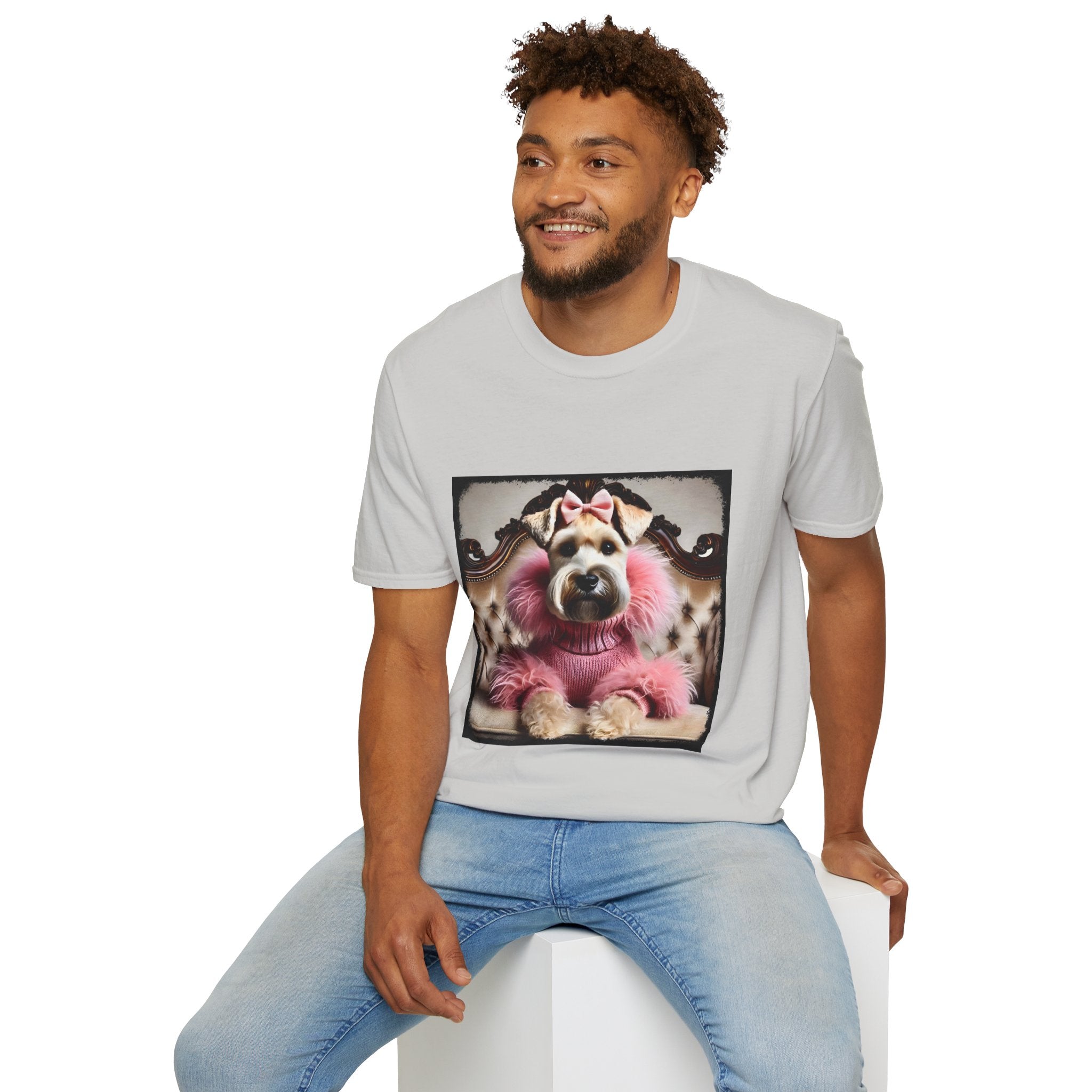 Wheaten Terrier Pink Diva | Unisex Dog T-Shirt
