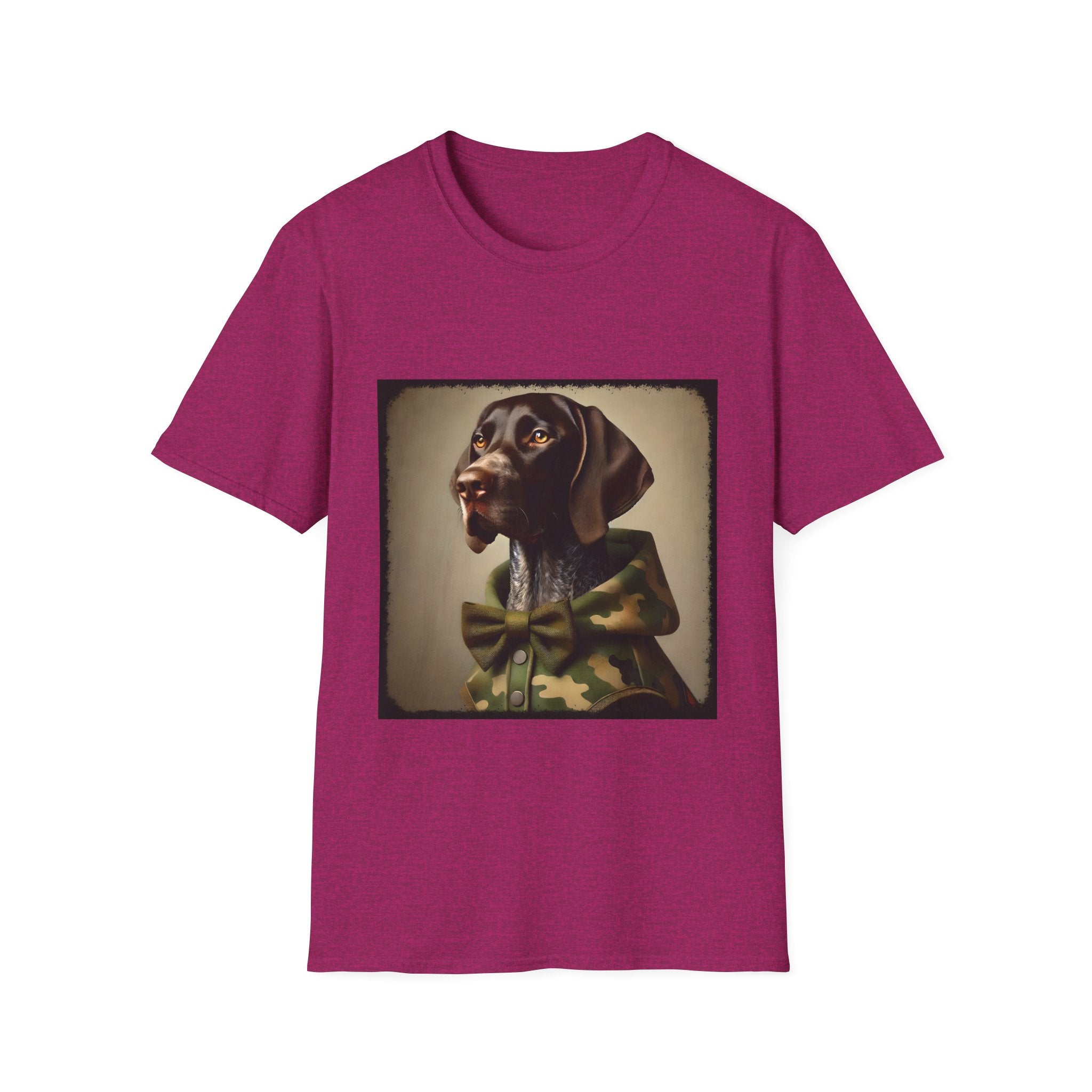 German Shorthaired Pointer Camo Cutie II | Unisex Dog T-Shirt