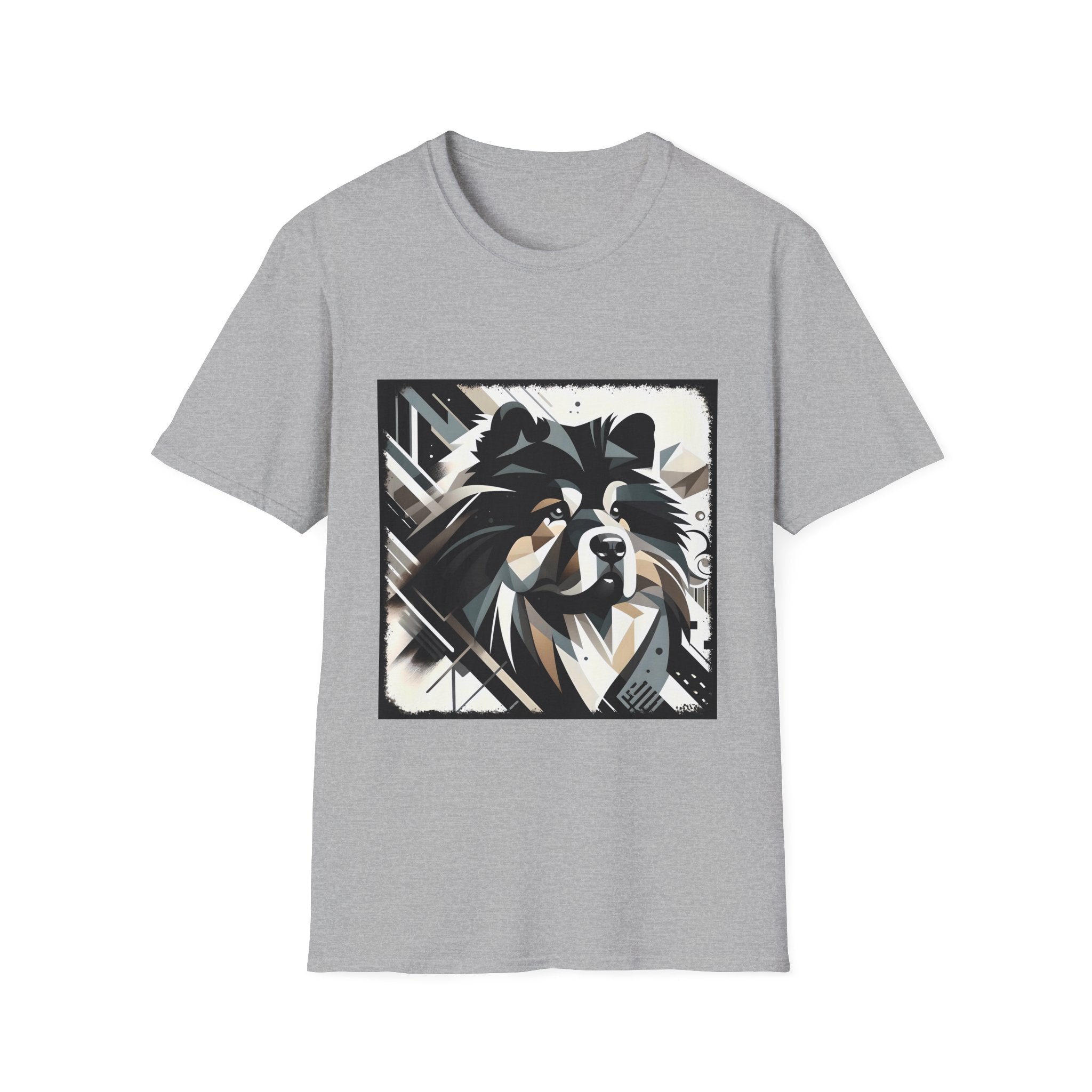 Chow Chow Bold Geometric | Unisex Dog T-Shirt