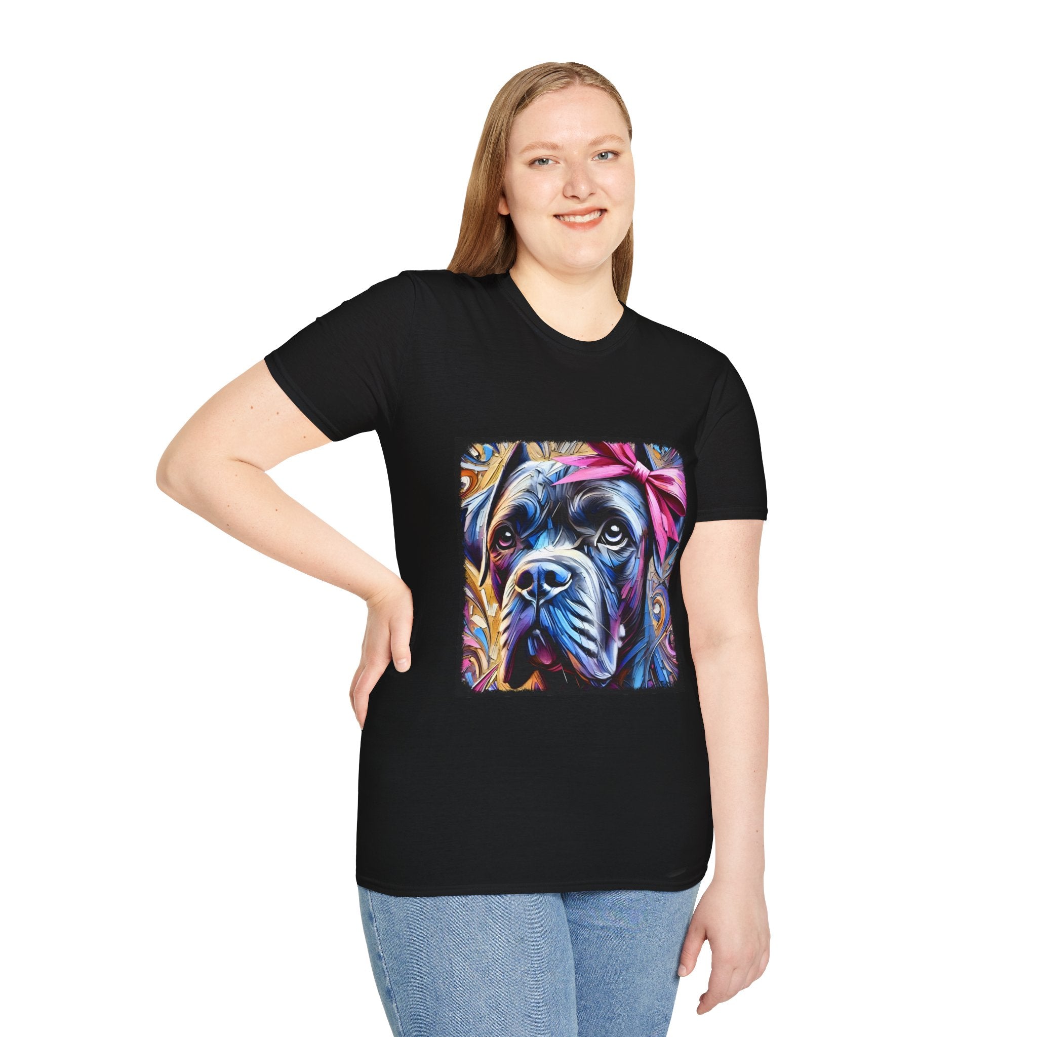 Cane Corso Beautiful Blue Swirl | Unisex Dog T-Shirt