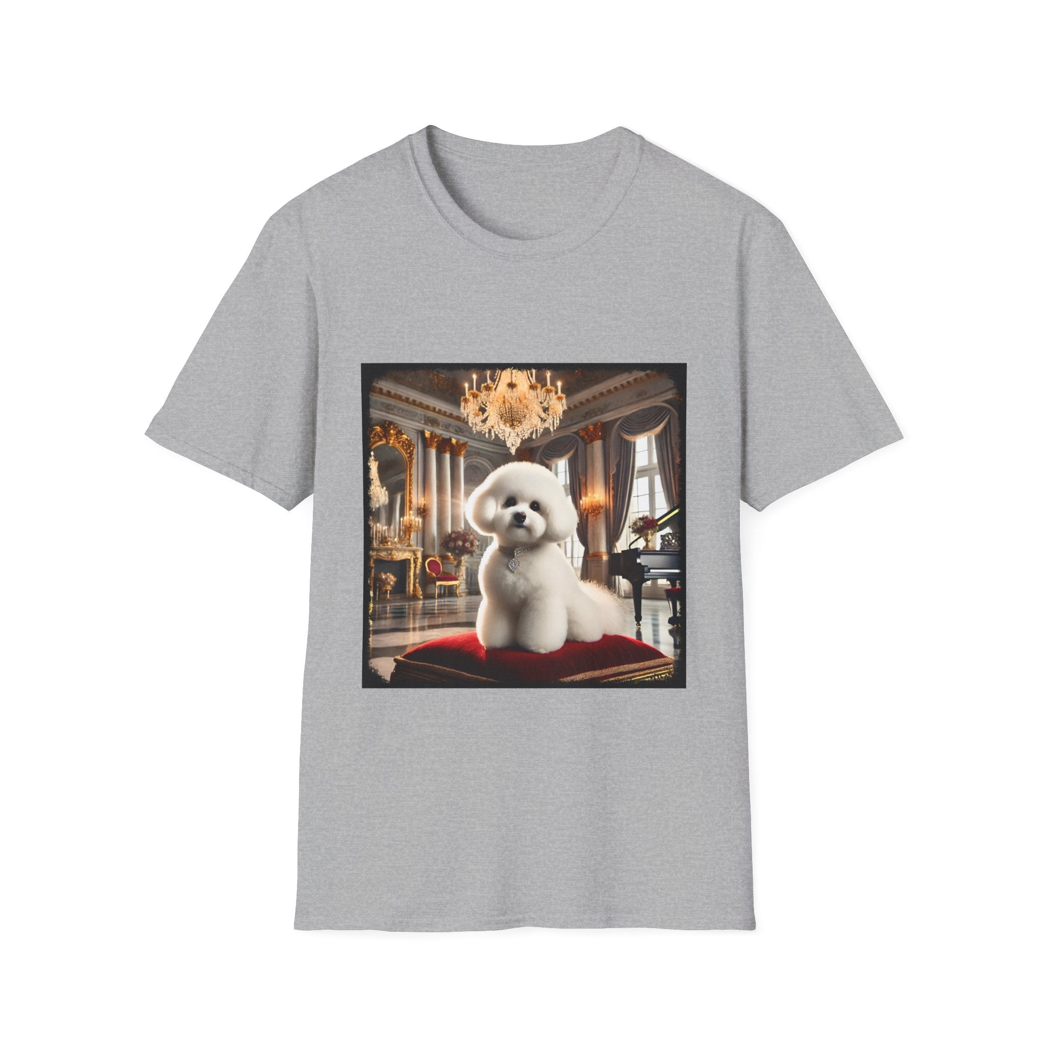 Bichon Frise Billionaire Bark | Unisex Dog T-Shirt