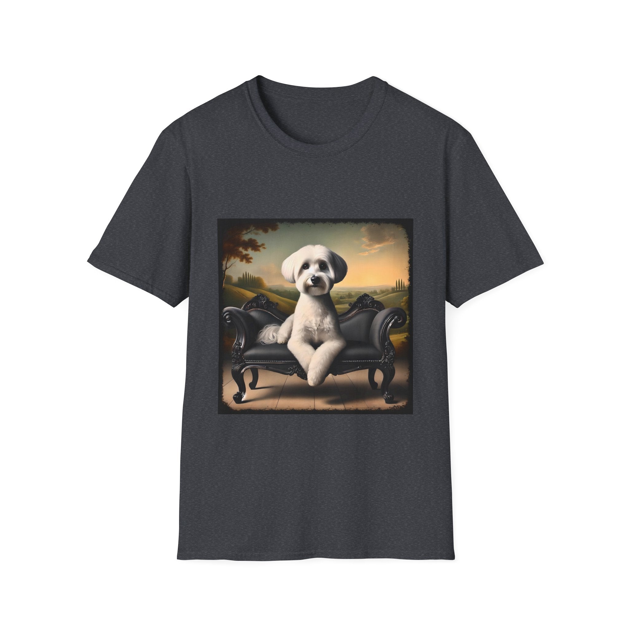 Havanese Posh Portrait |  Unisex Dog T-Shirt