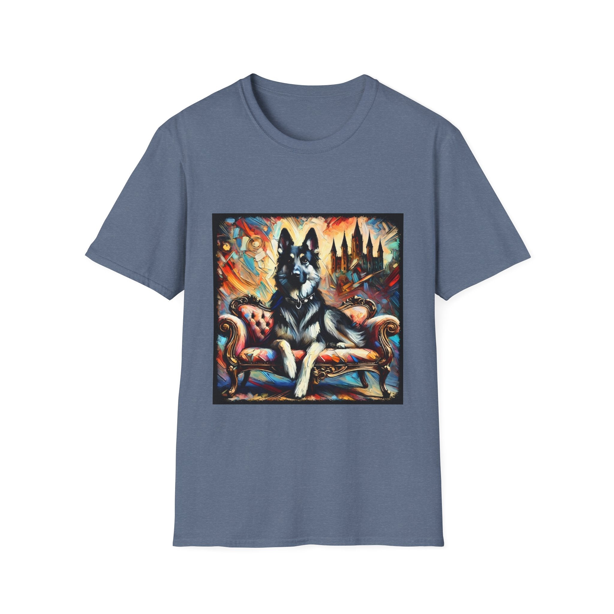 German Shepherd Vibrant Classic | Unisex Dog T-Shirt