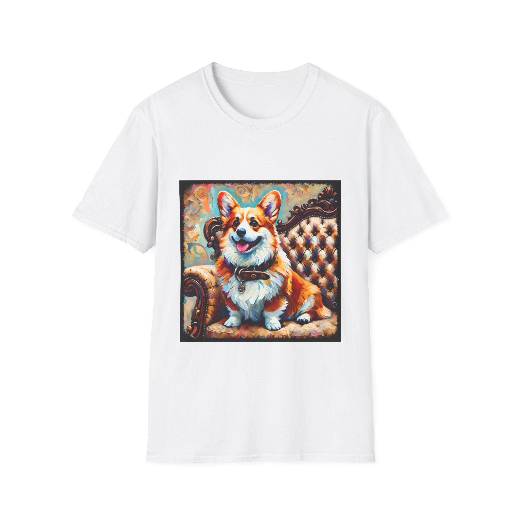 Pembroke Welsh Corgi Warm Swirl | Unisex Dog T-Shirt