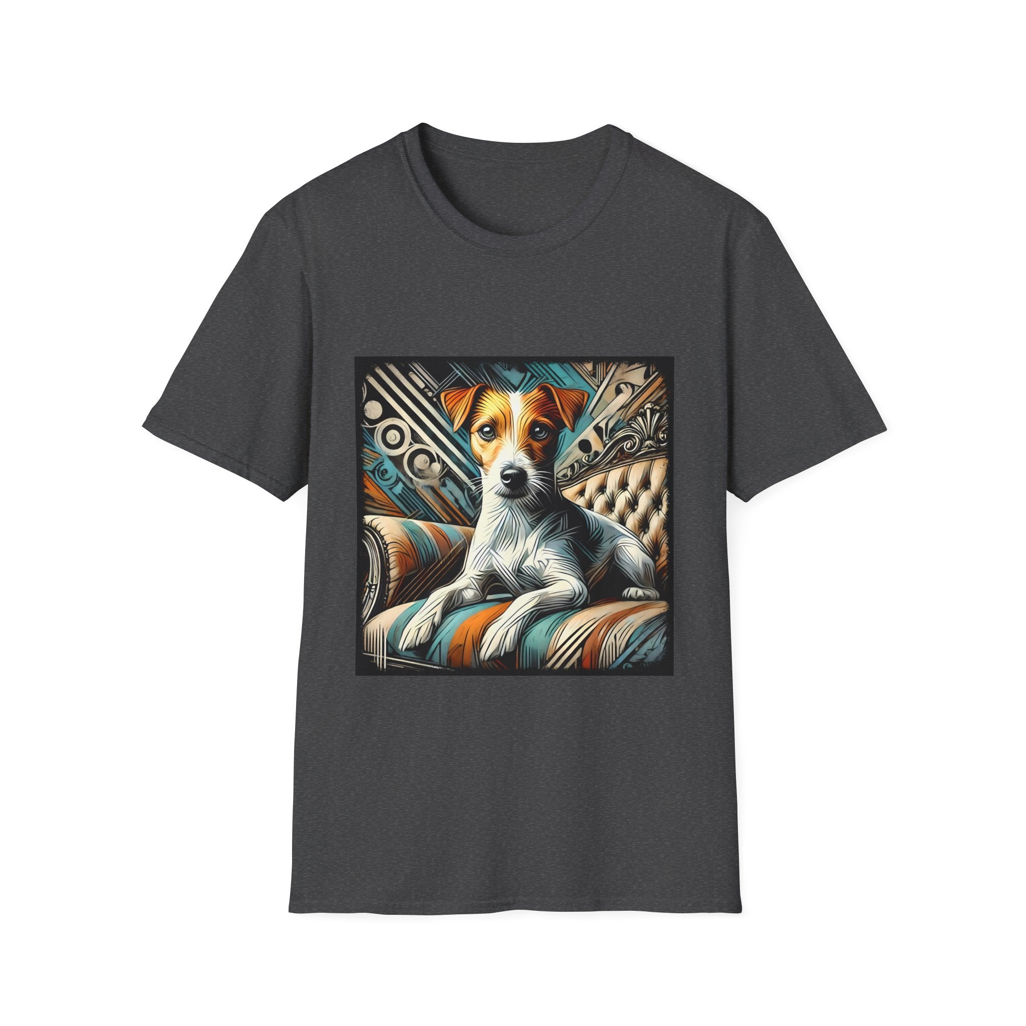 Jack Russell Terrier Warm Rebel | Unisex Dog T-Shirt