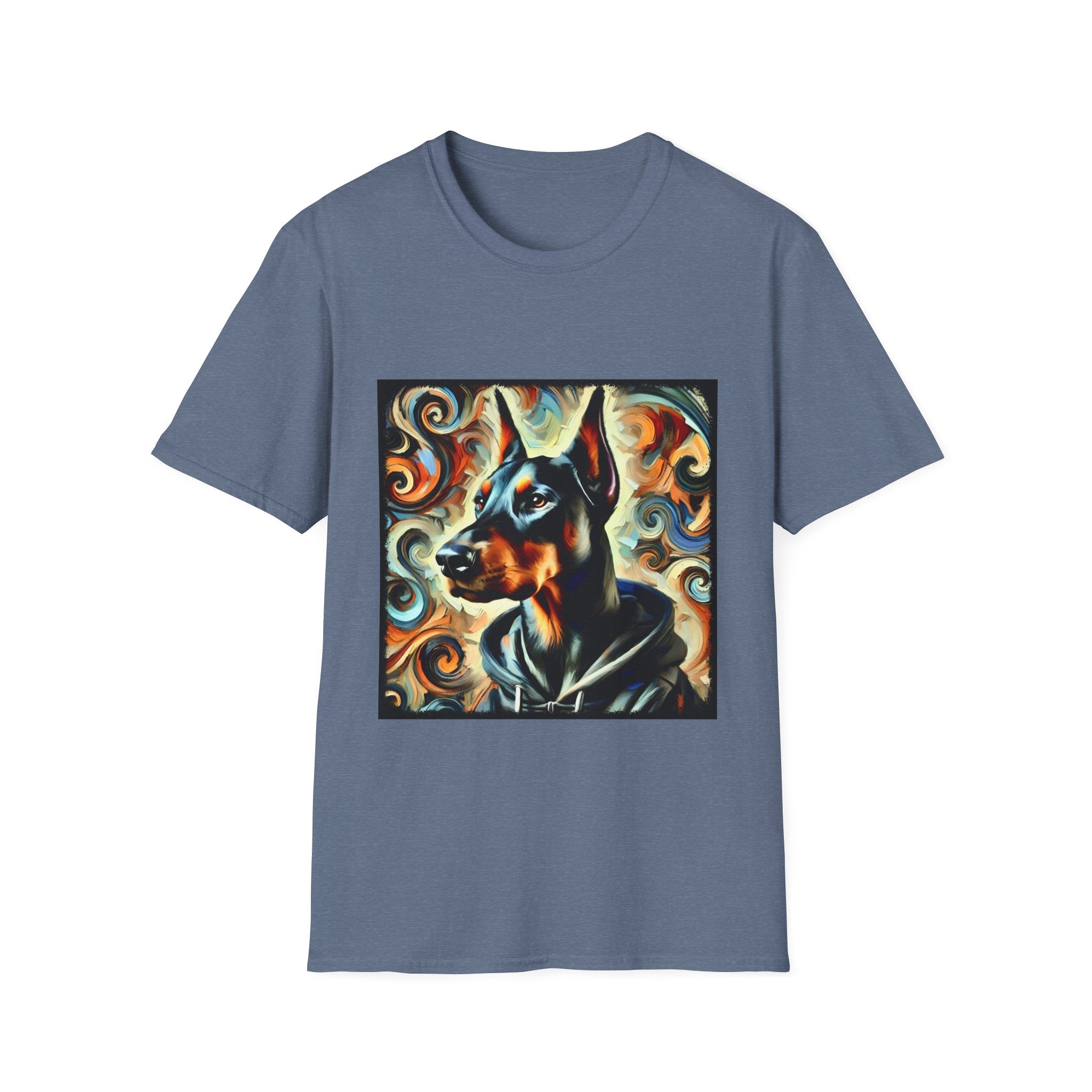 Doberman Pinscher Rugged Swirl | Unisex Dog T-Shirt