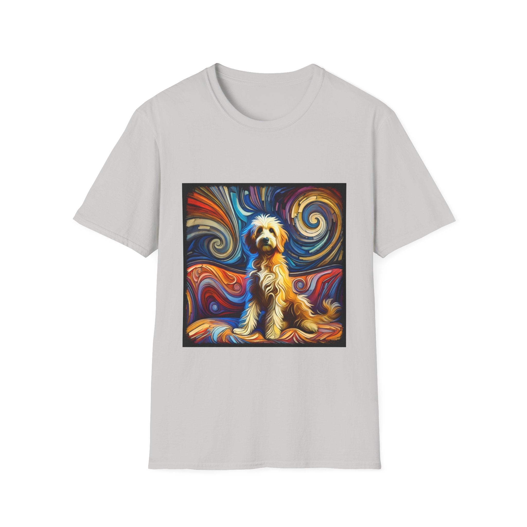 Goldendoodle Multicolored Swirl | Unisex Dog T-Shirt